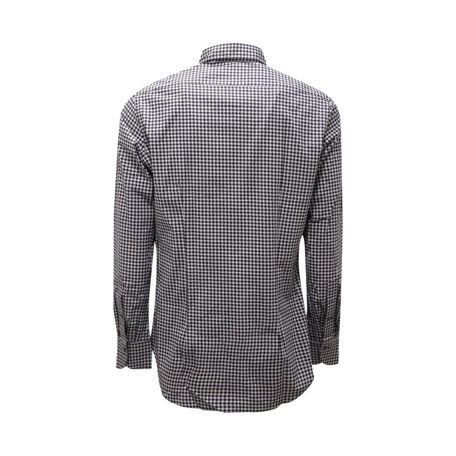 3490AR camicia uomo LUXURY 1939 SLIM FIT man shirt black