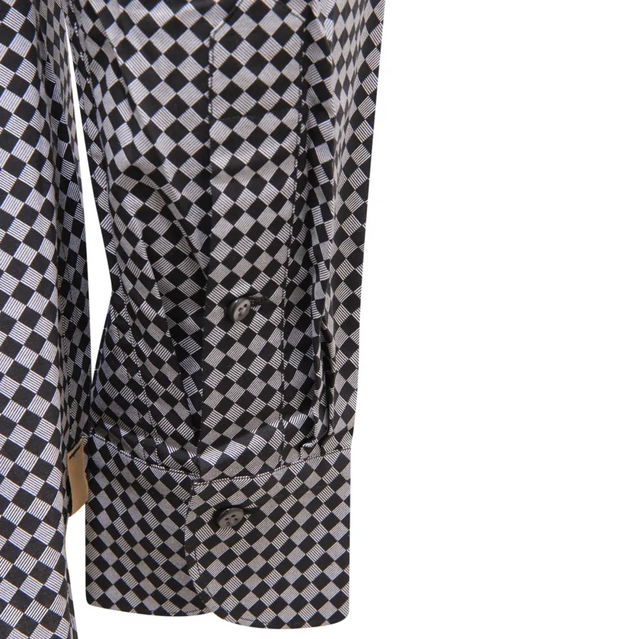 3490AR camicia uomo LUXURY 1939 SLIM FIT man shirt black