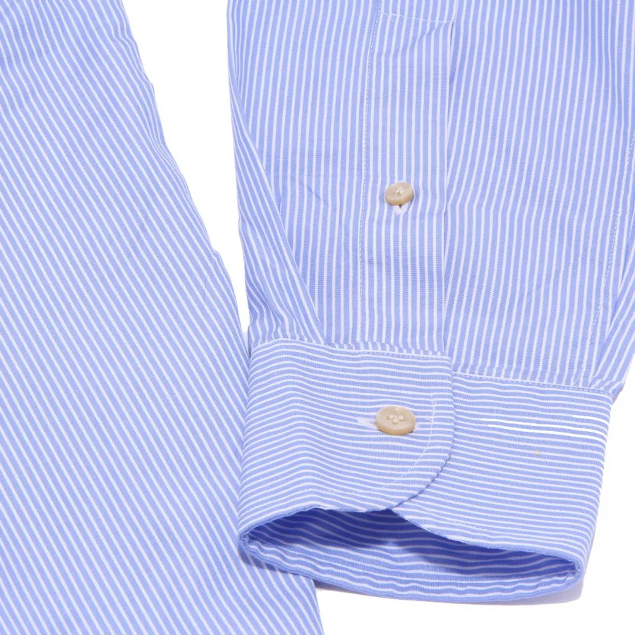 3709K camicia uomo SONRISA blue/white stripes shirt cotton man