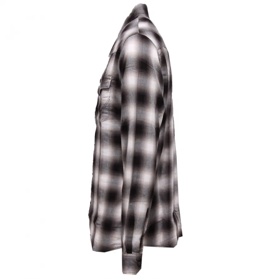 7568X camicia uomo WRANGLER SLIM FIT shirt cotton man