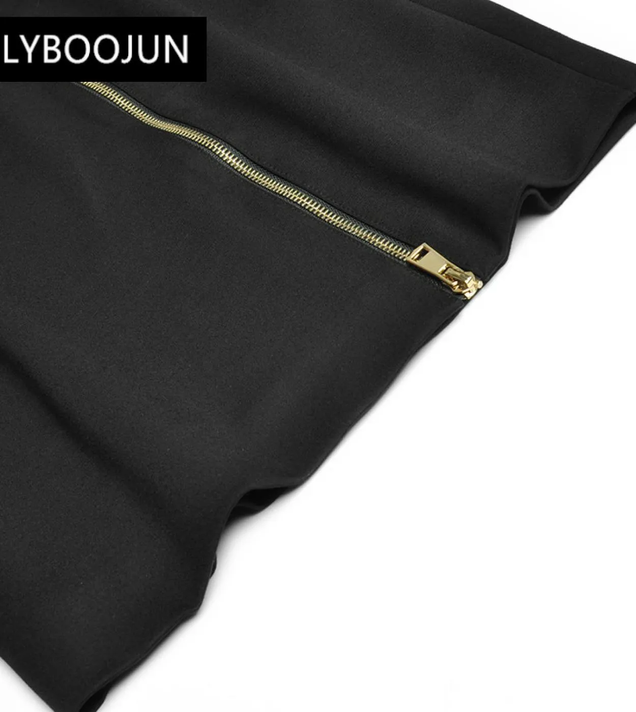Abiti da donna 2023 Elegante primavera di alta qualità Matita nera Colletto rovesciato Maniche lunghe Fasce Slim Office Short Dr