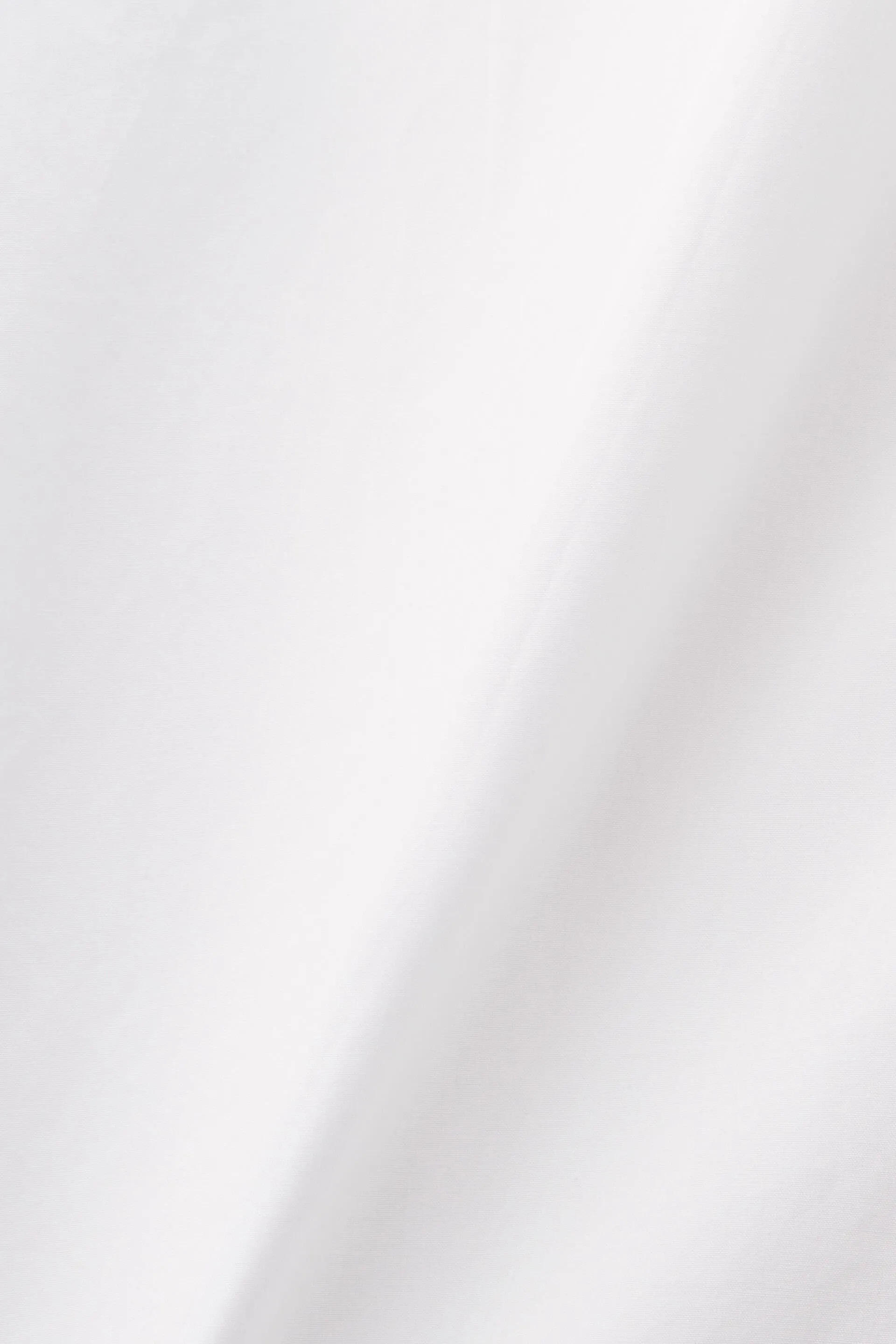 Abito camicia in popeline con cintura