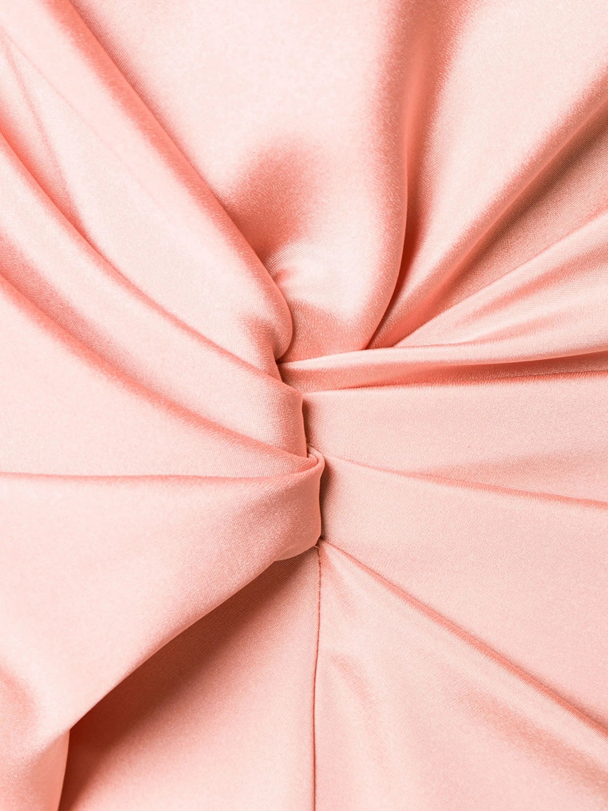 ABITO ROSA MONOSPALLA DRAPPEGGIATO