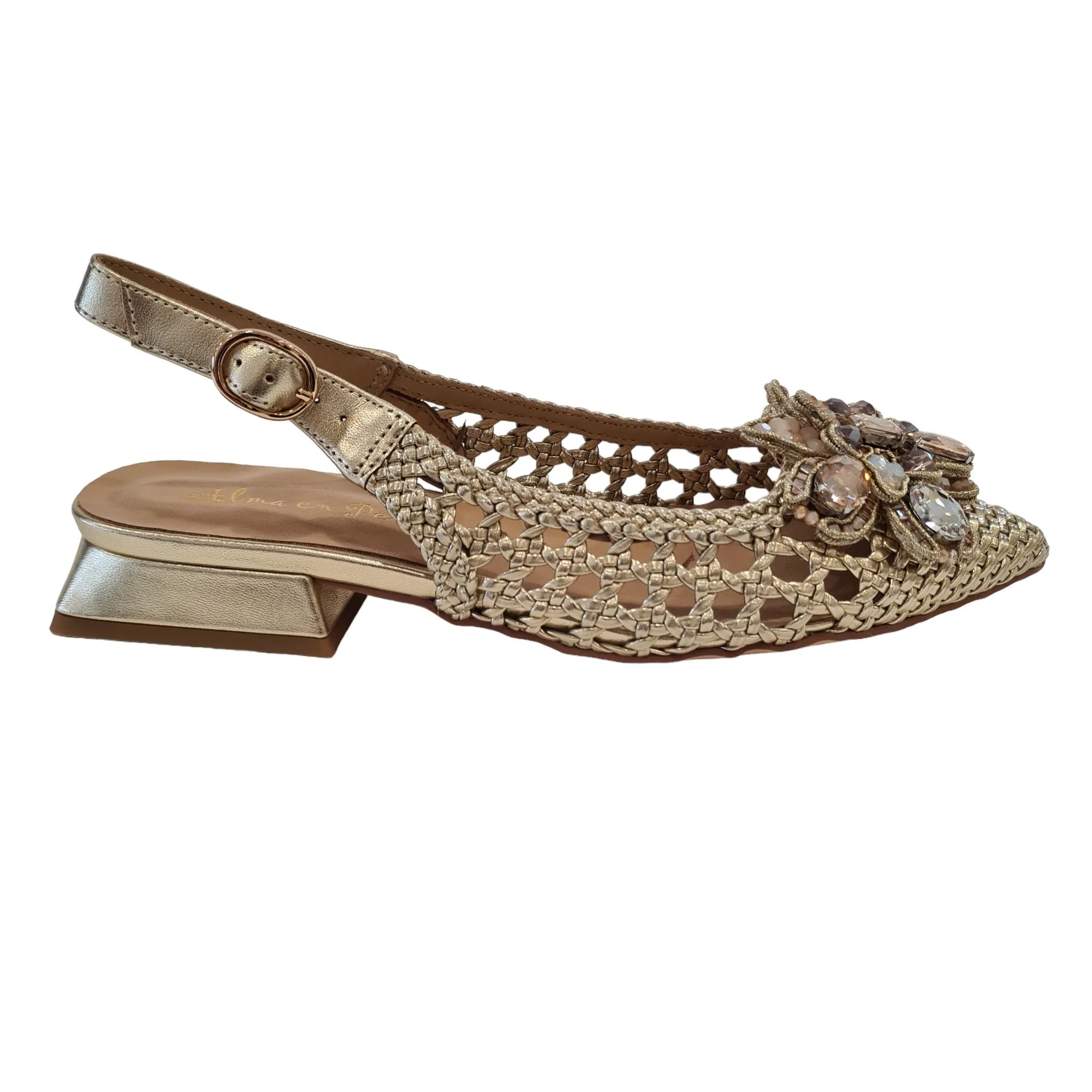 Alma en Pena Scarpa Donna  Platino Rif.87