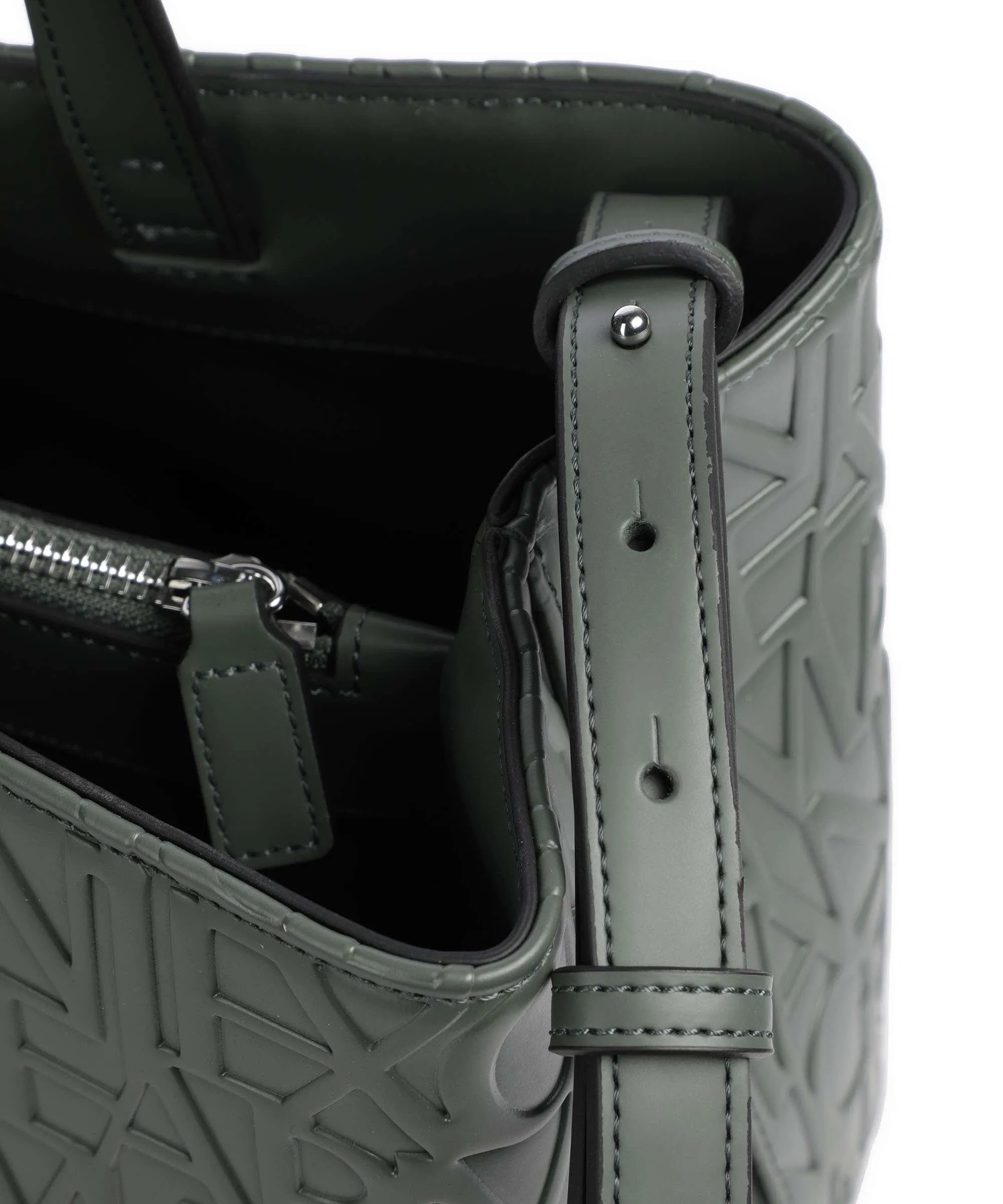  Armani Exchange Liz M Borsa a mano pelle sintetica verde scuro  