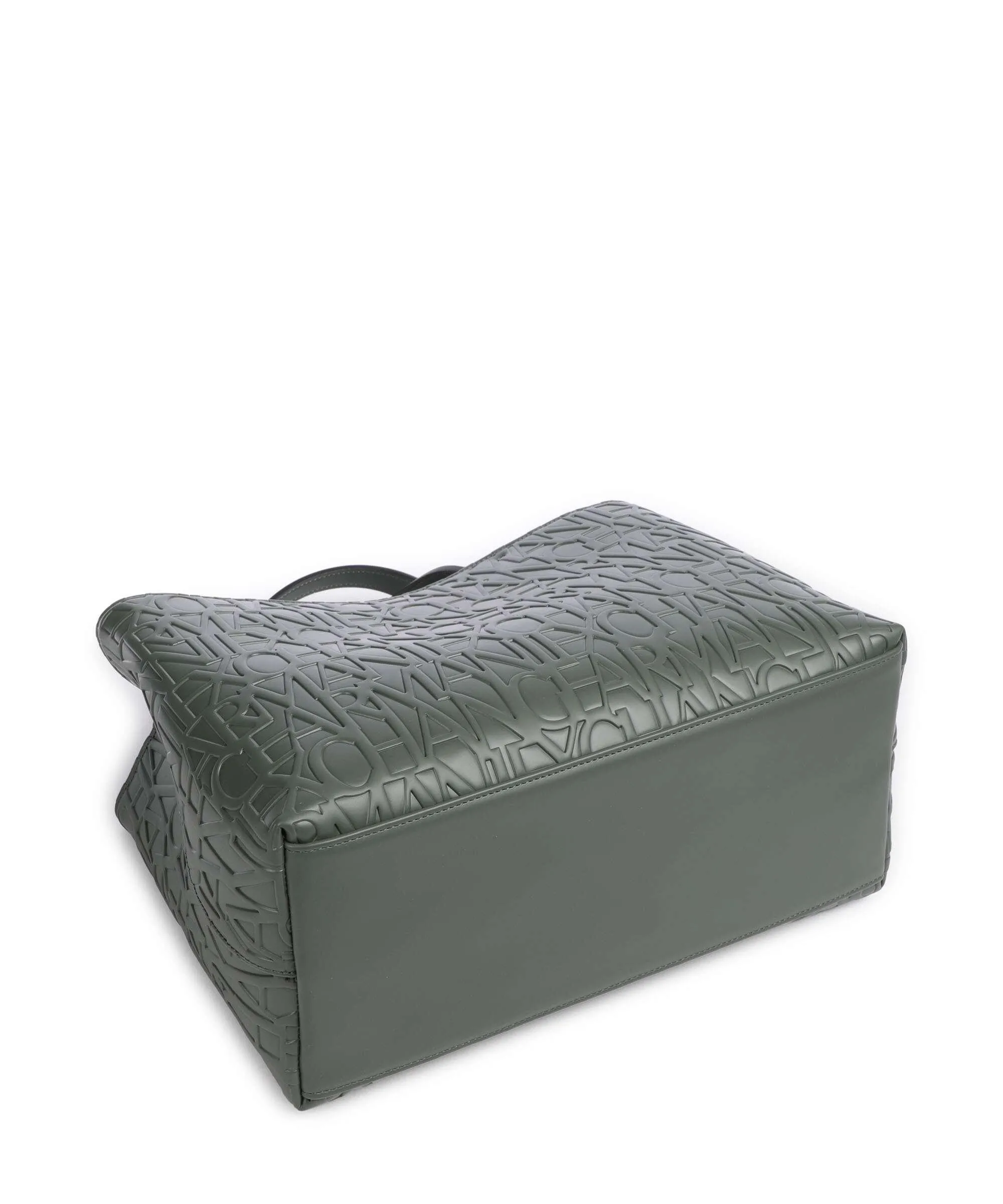  Armani Exchange Liz M Borsa a mano pelle sintetica verde scuro  