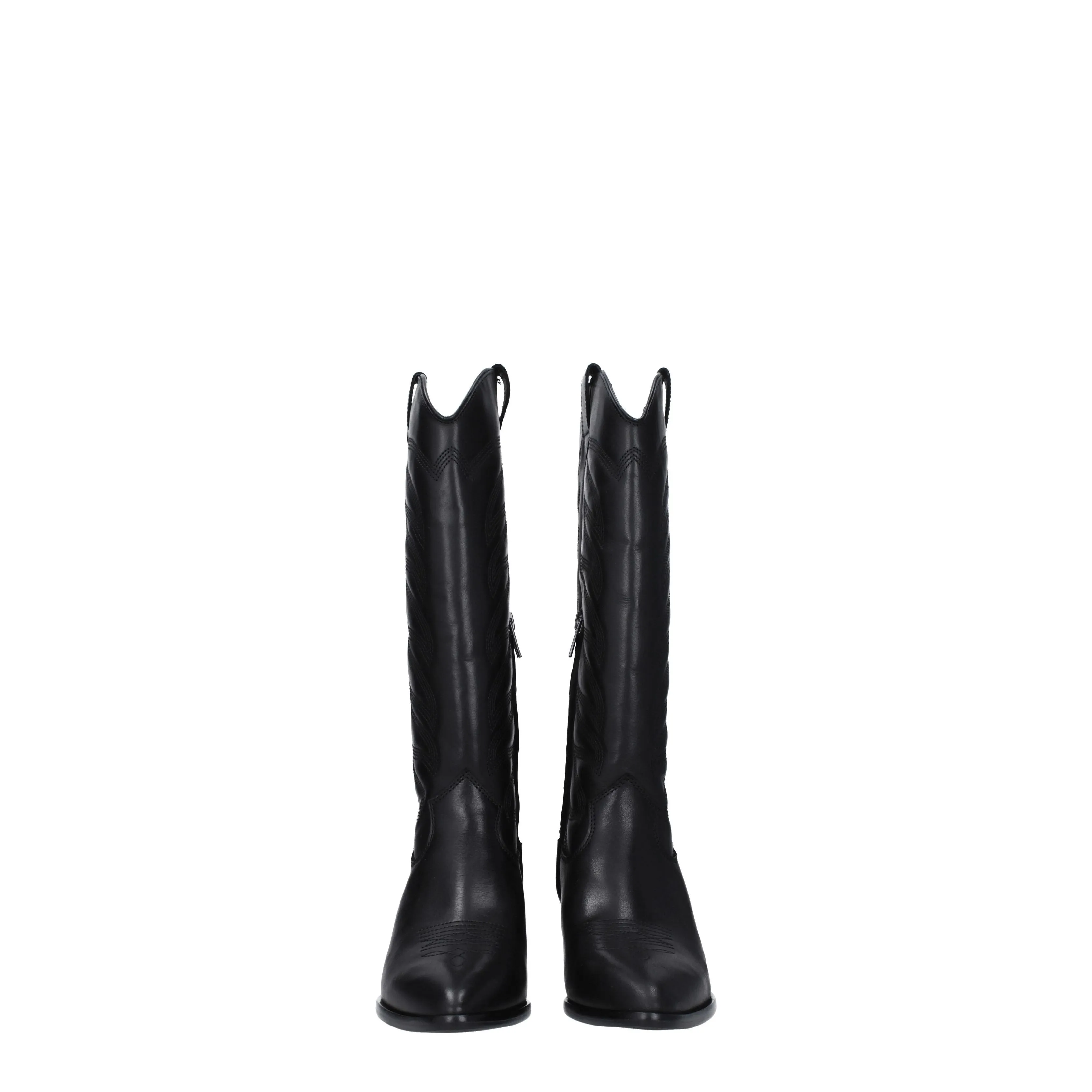 Ash Stivali Heaven Donna Pelle Nero