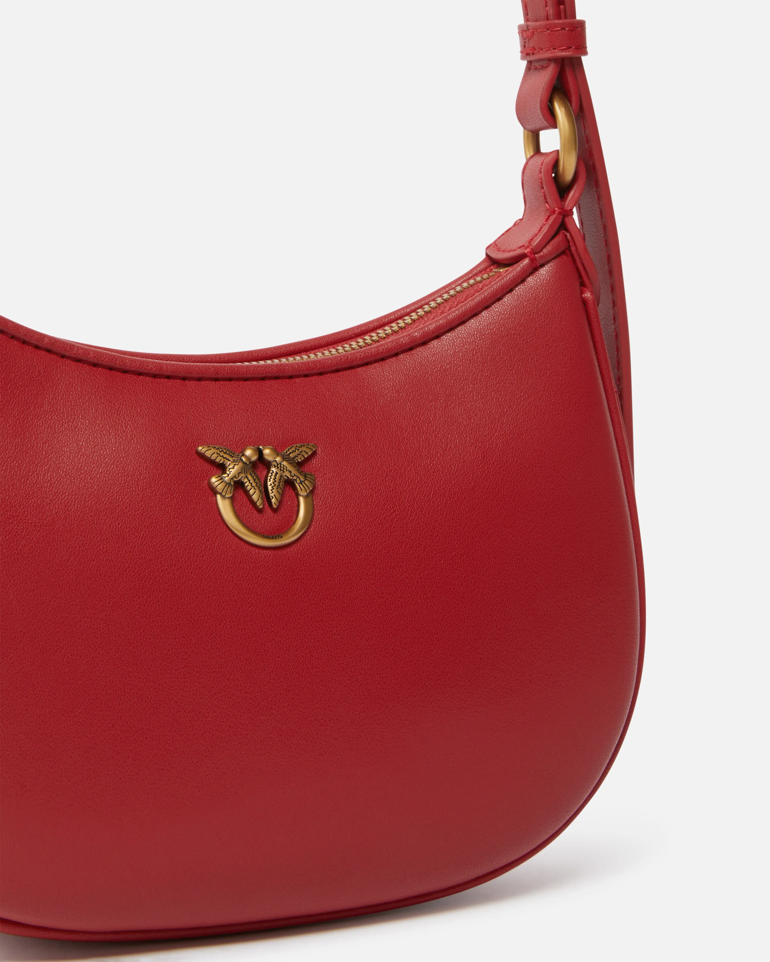  Baby borsa a spalla Half Moon in pelle    