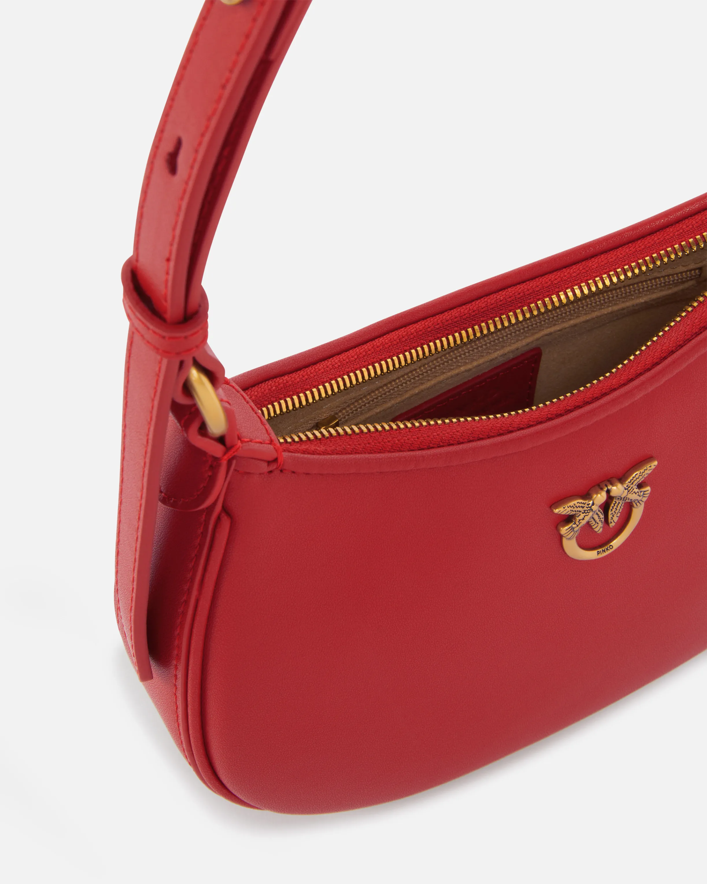  Baby borsa a spalla Half Moon in pelle    