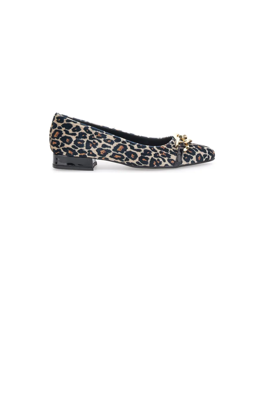 Ballerine a Punta Pittarello Glam 3502 Nero Leopardato