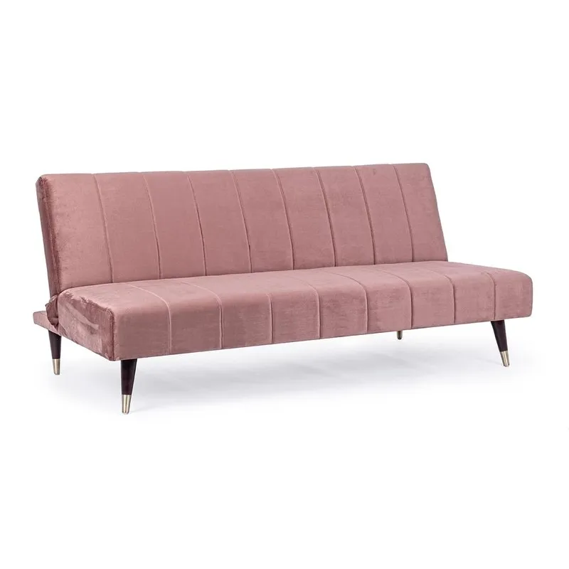 Bizzotto Divano letto 3p Alma rosa