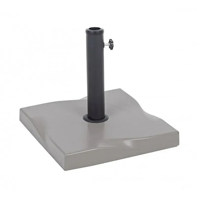 Bizzotto outdoor Base ombrellone quadrato Salonicco caffe 25kg