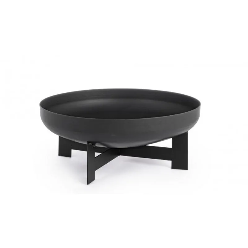 Bizzotto outdoor Braciere Efesto tondo nero d50x21h