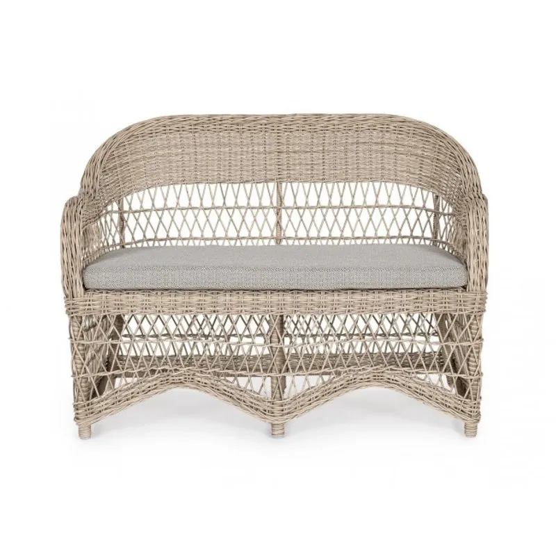 Bizzotto outdoor Divano 2 posti con cuscini Jupiter new