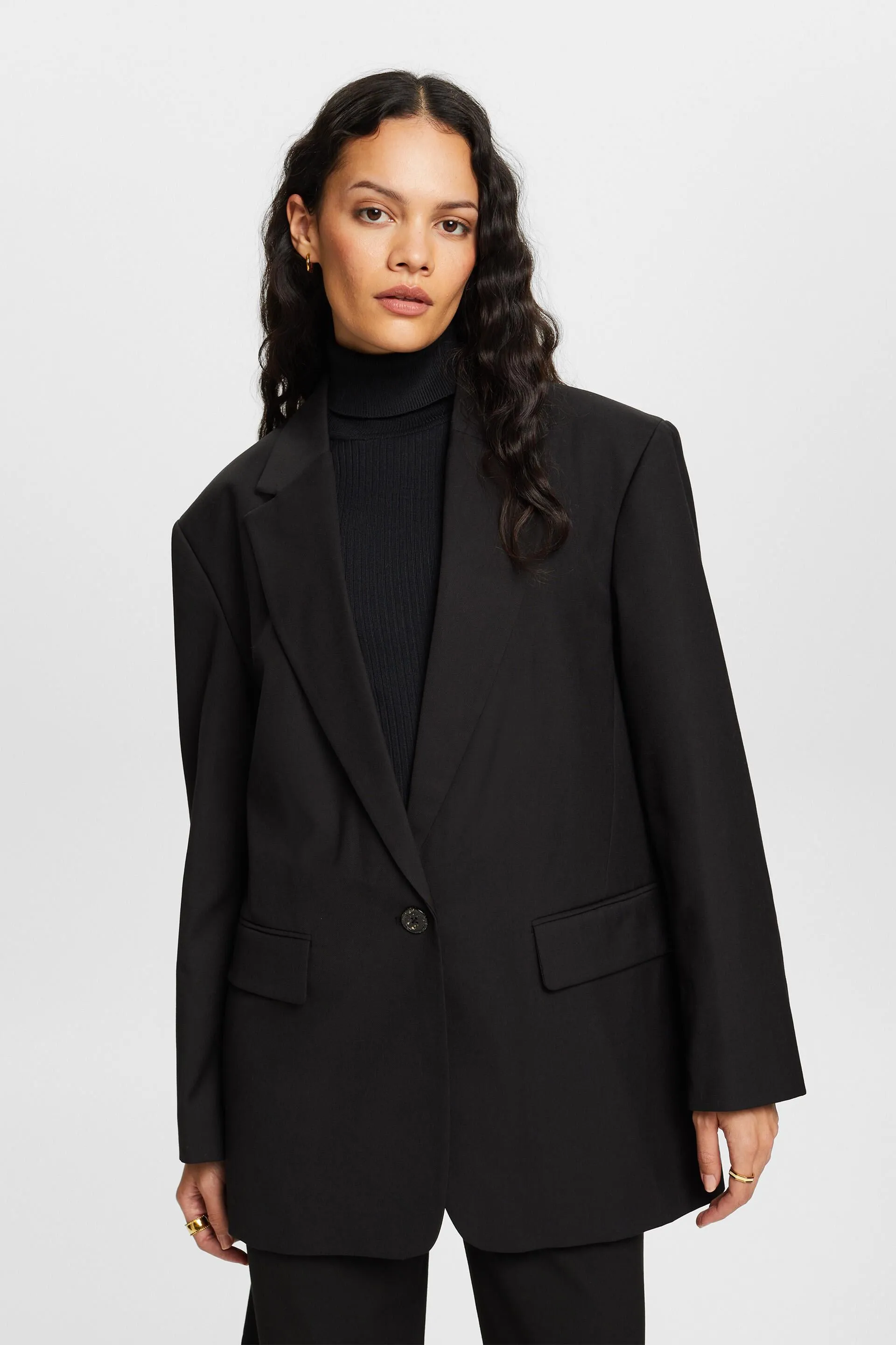 Blazer monopetto oversize