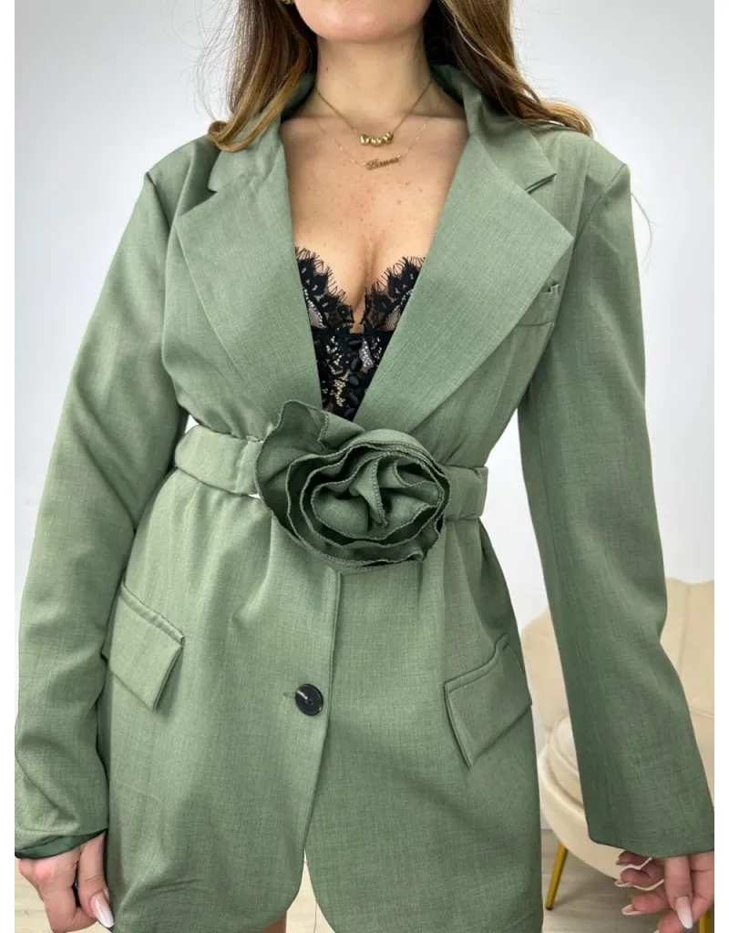 BLAZER ROSE VERDE