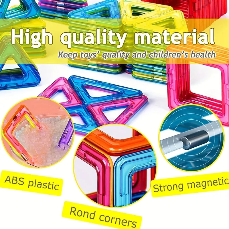 Blocchi Magnetici Di Grandi Dimensioni E Mini Dimensioni Magneti Fai Da Te Giocattoli, Set Di Costruzioni Di Design Regali, Rega