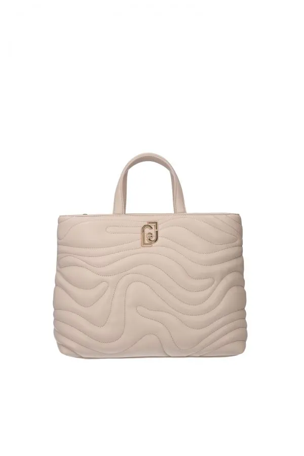 Borsa a mano con logo liu jo