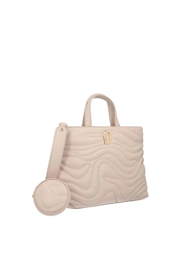 Borsa a mano con logo liu jo