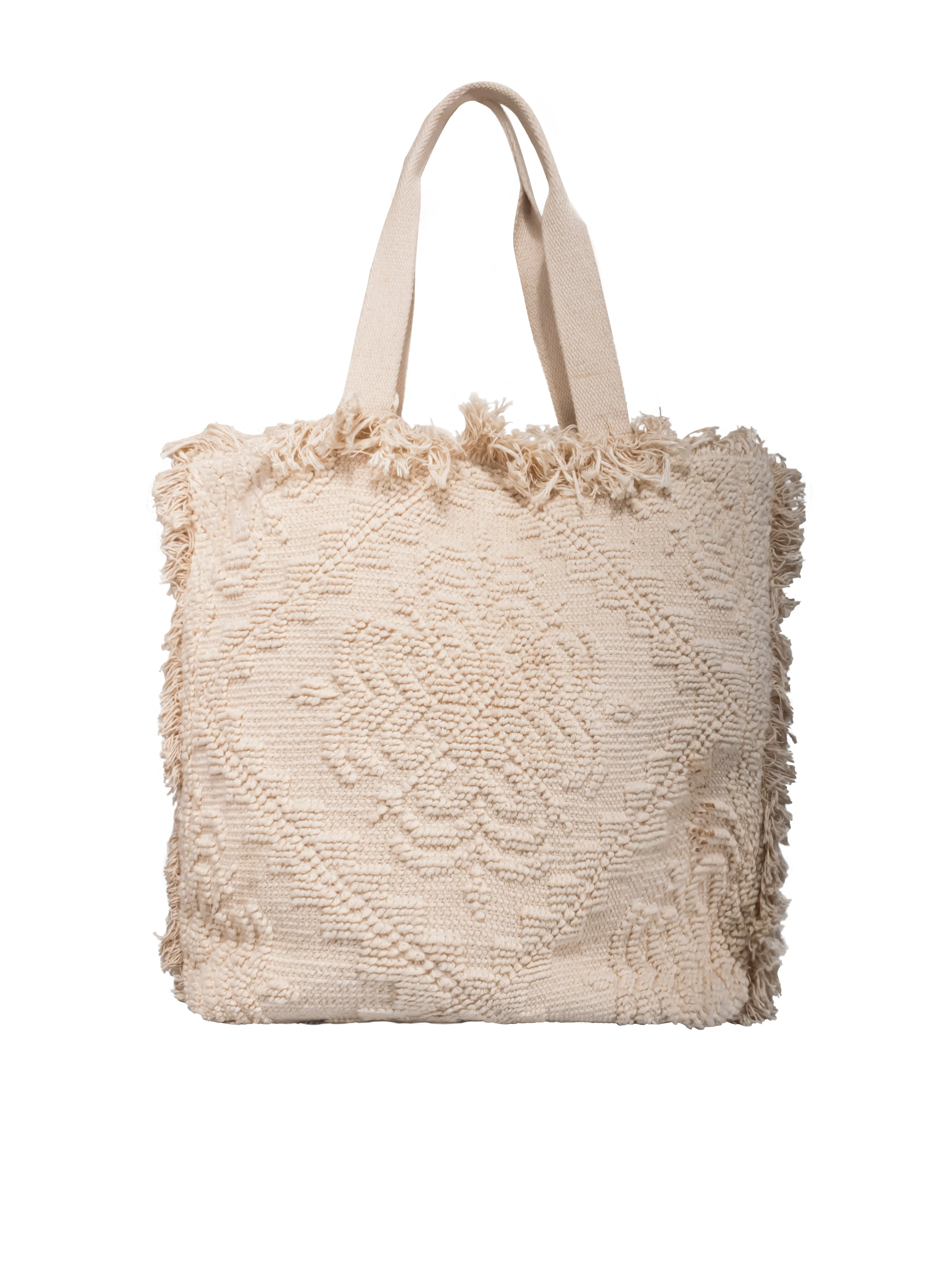 BORSA A MANO IN NAPPA DI COTONE