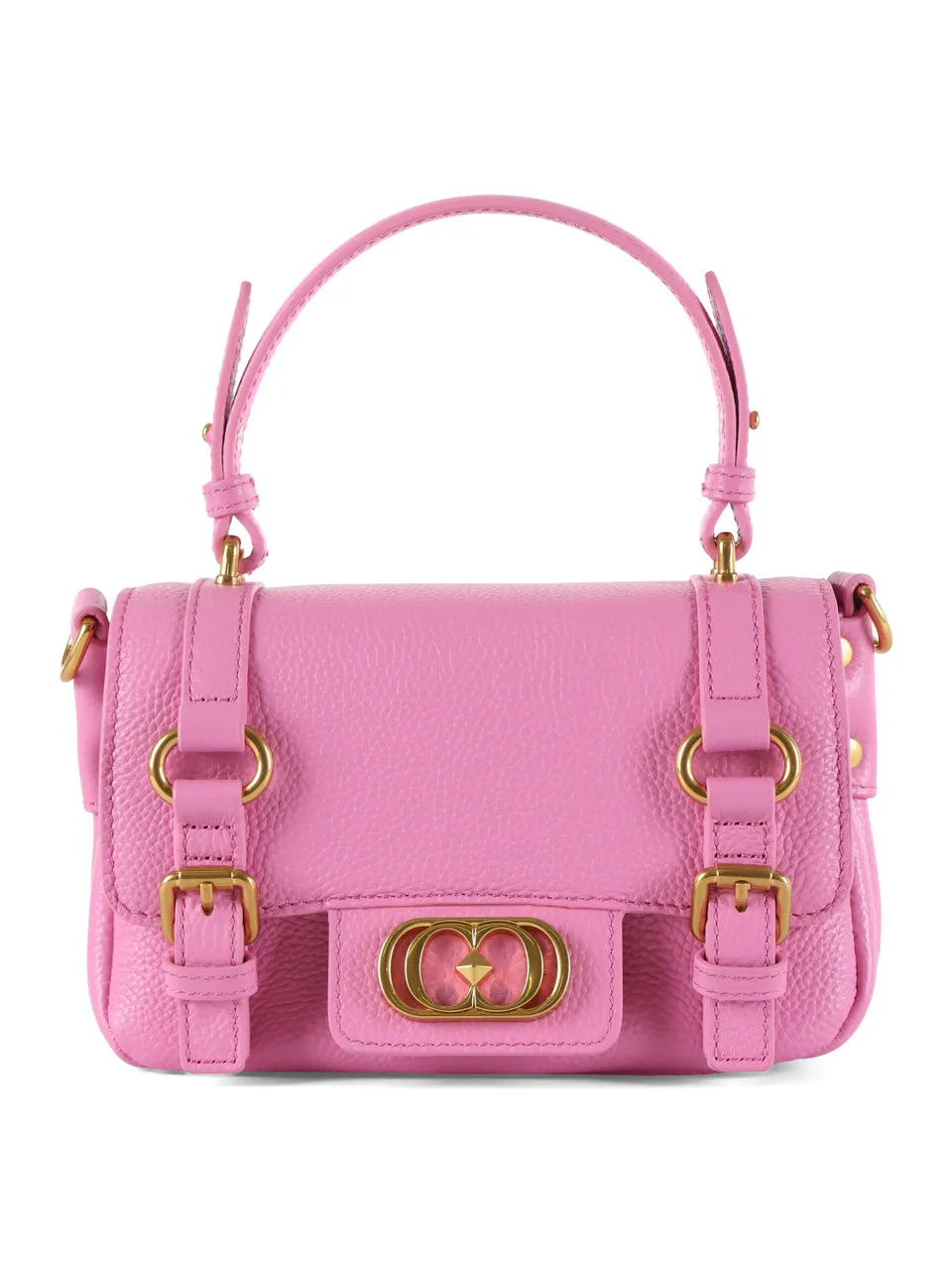 Borsa a mano in pelle martellata ATENA Small