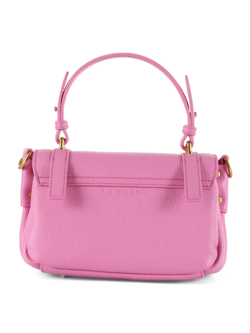 Borsa a mano in pelle martellata ATENA Small