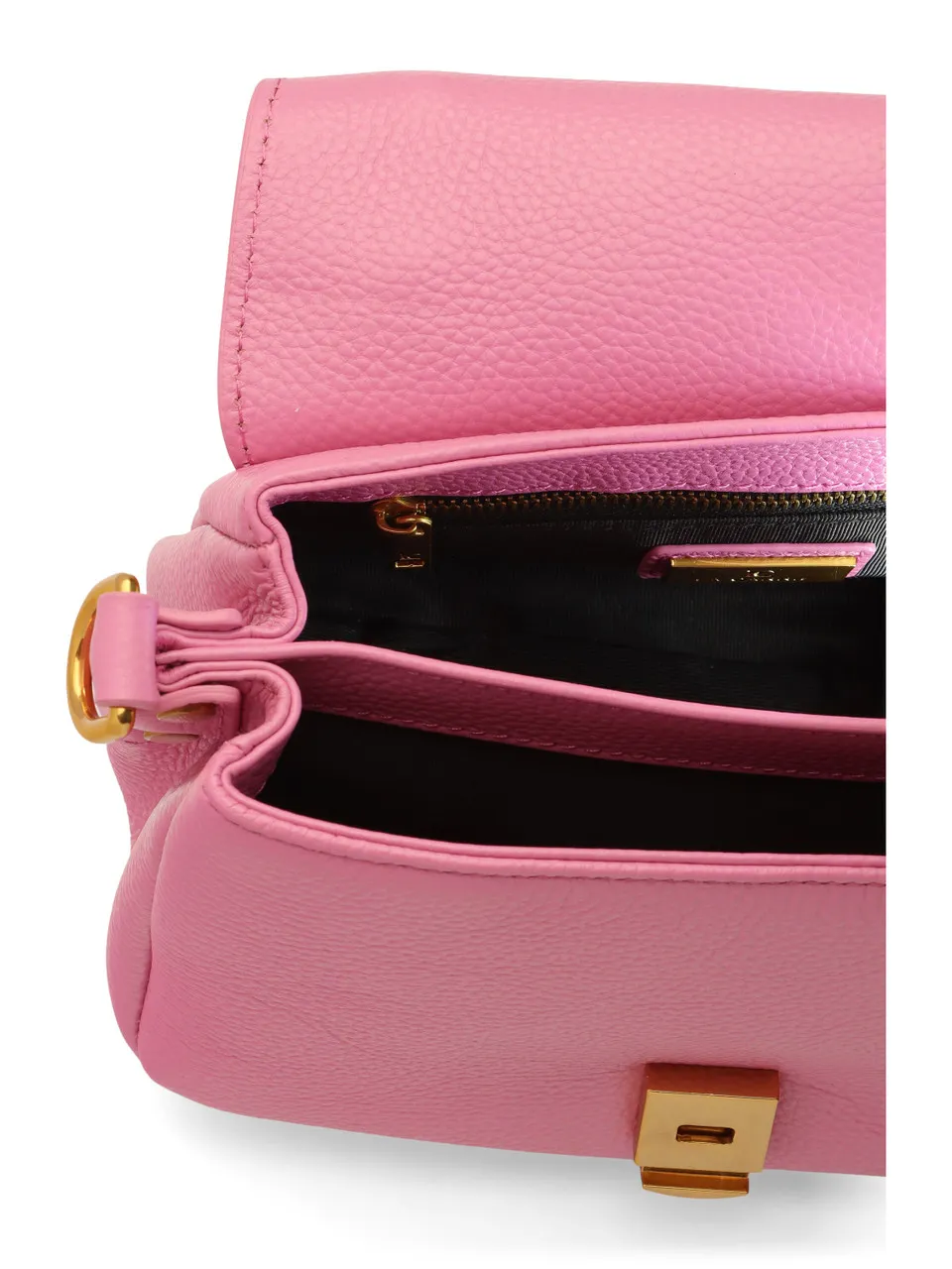 Borsa a mano in pelle martellata ATENA Small