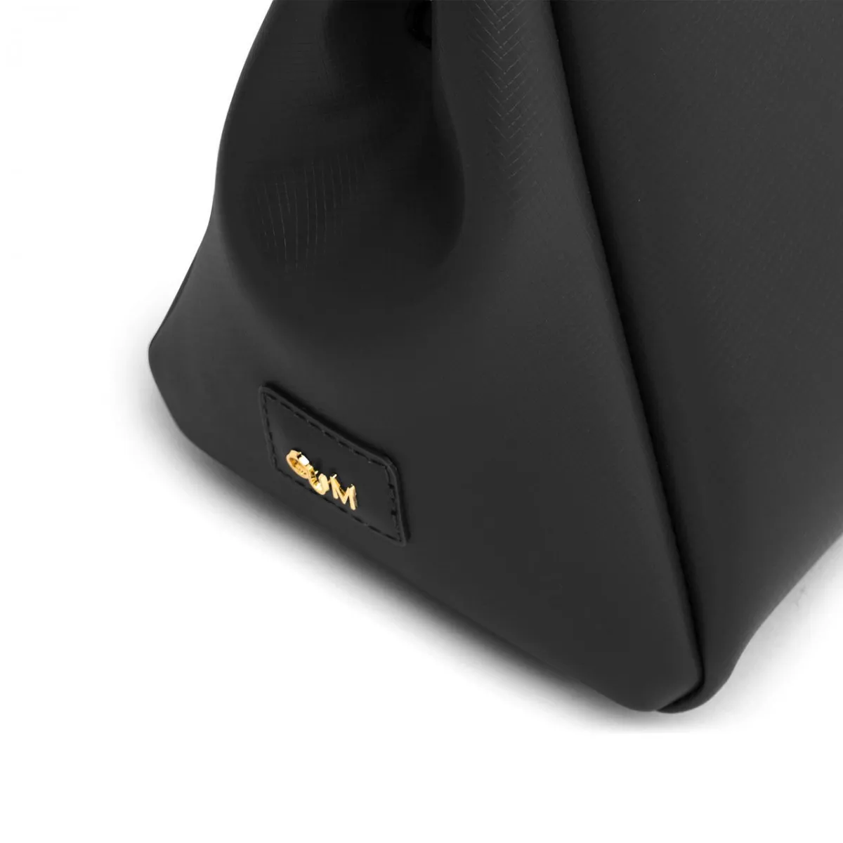 Borsa A Mano Media Maxi Studs, Nero