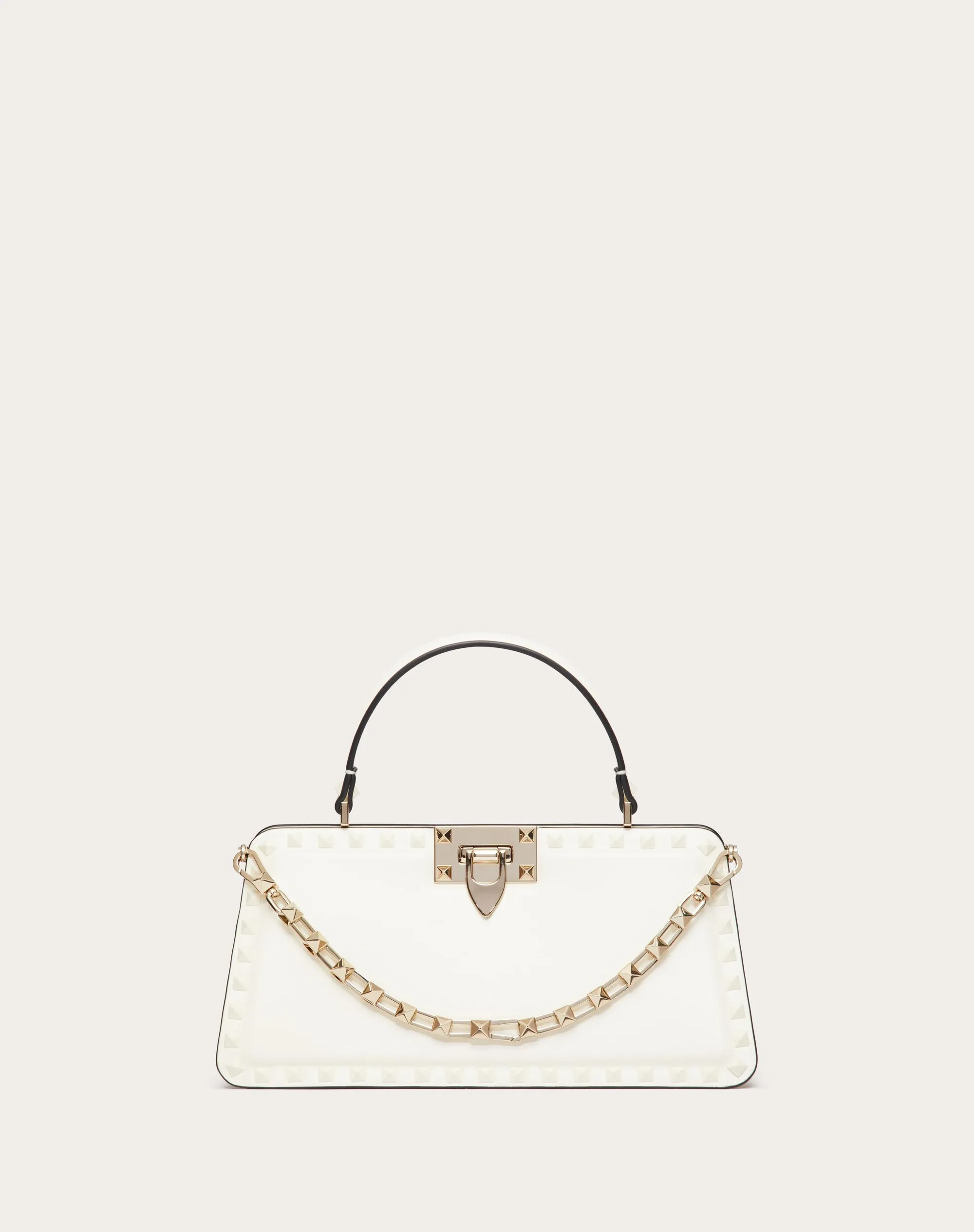 BORSA A MANO ROCKSTUD IN VITELLO
