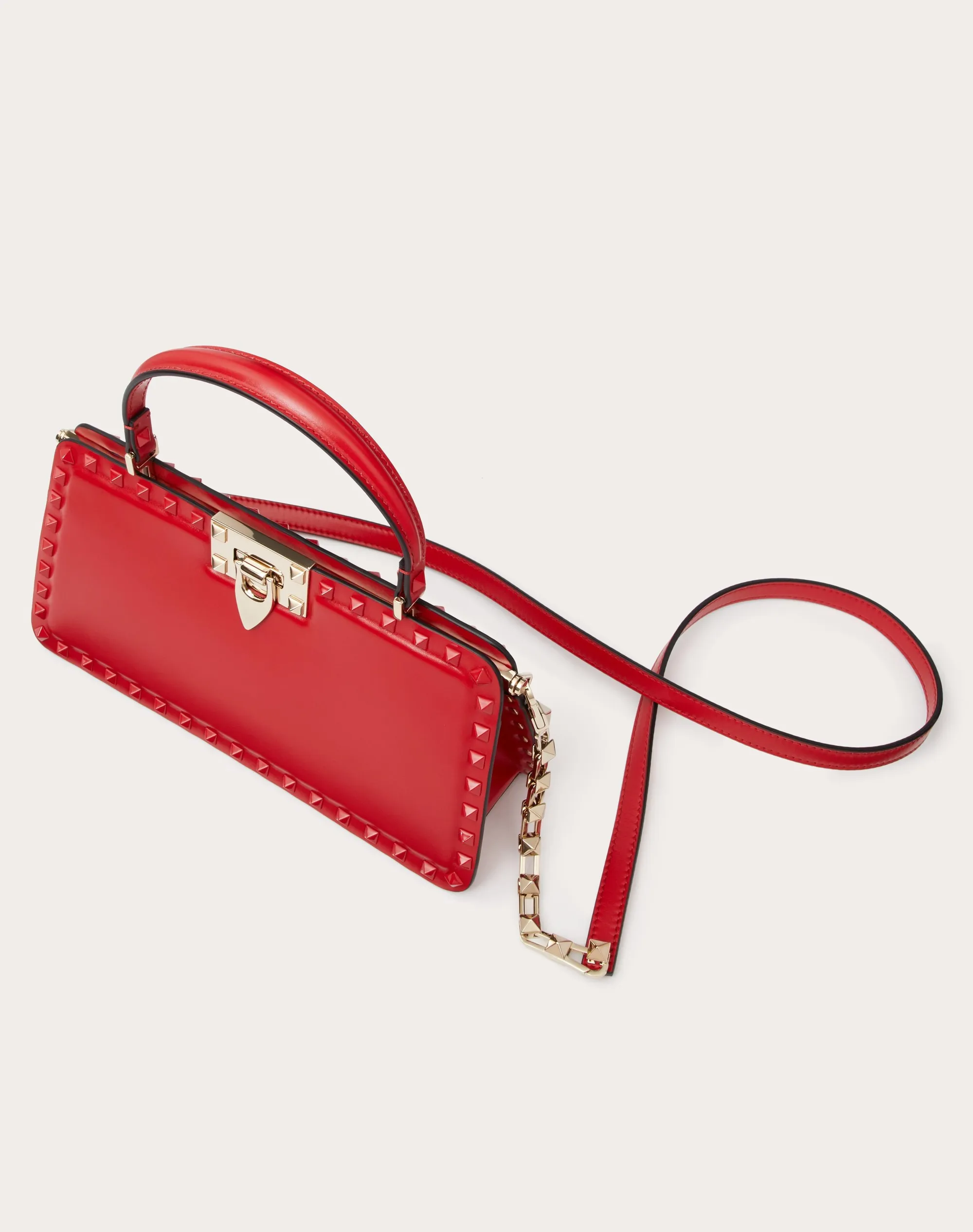 BORSA A MANO ROCKSTUD IN VITELLO