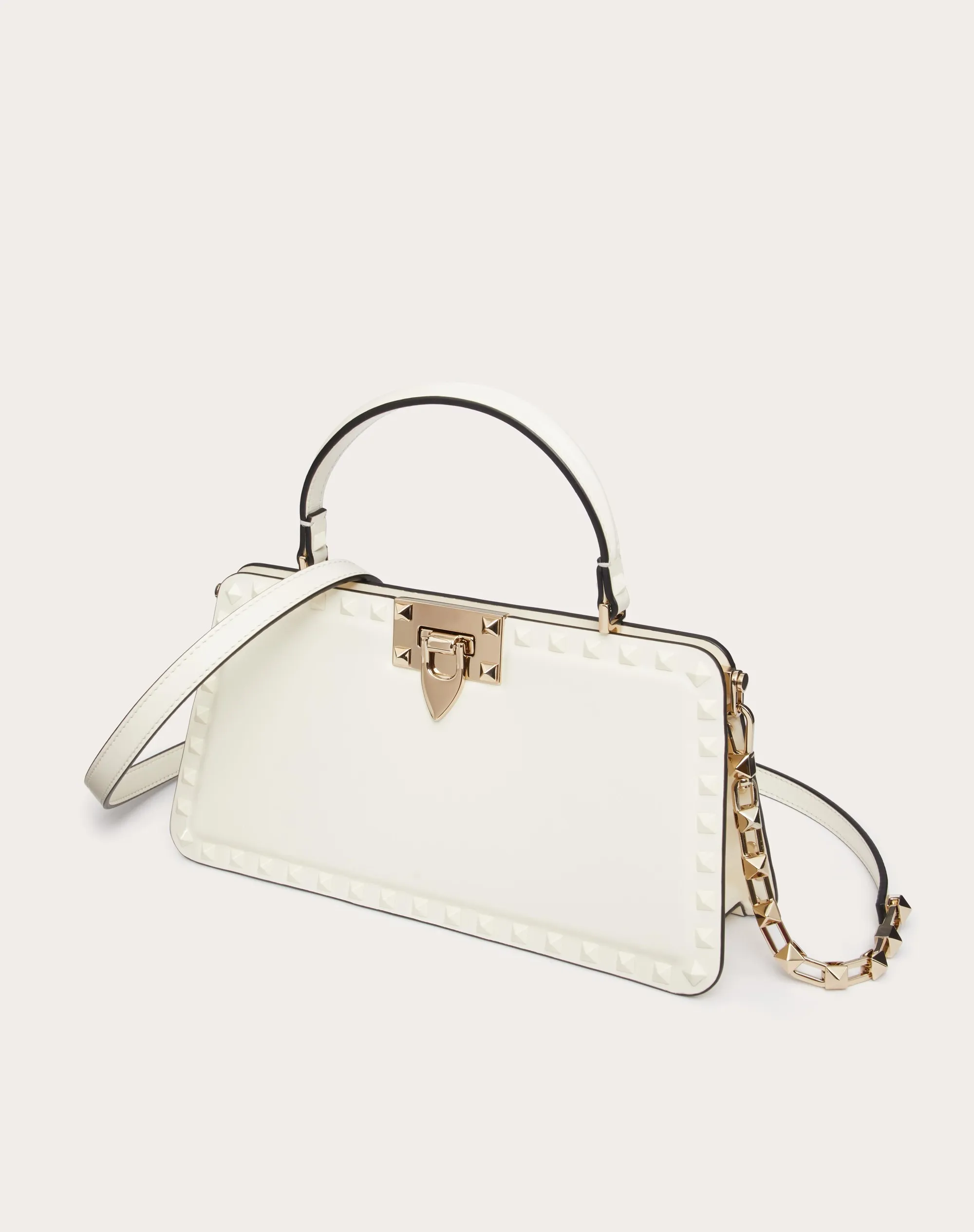BORSA A MANO ROCKSTUD IN VITELLO
