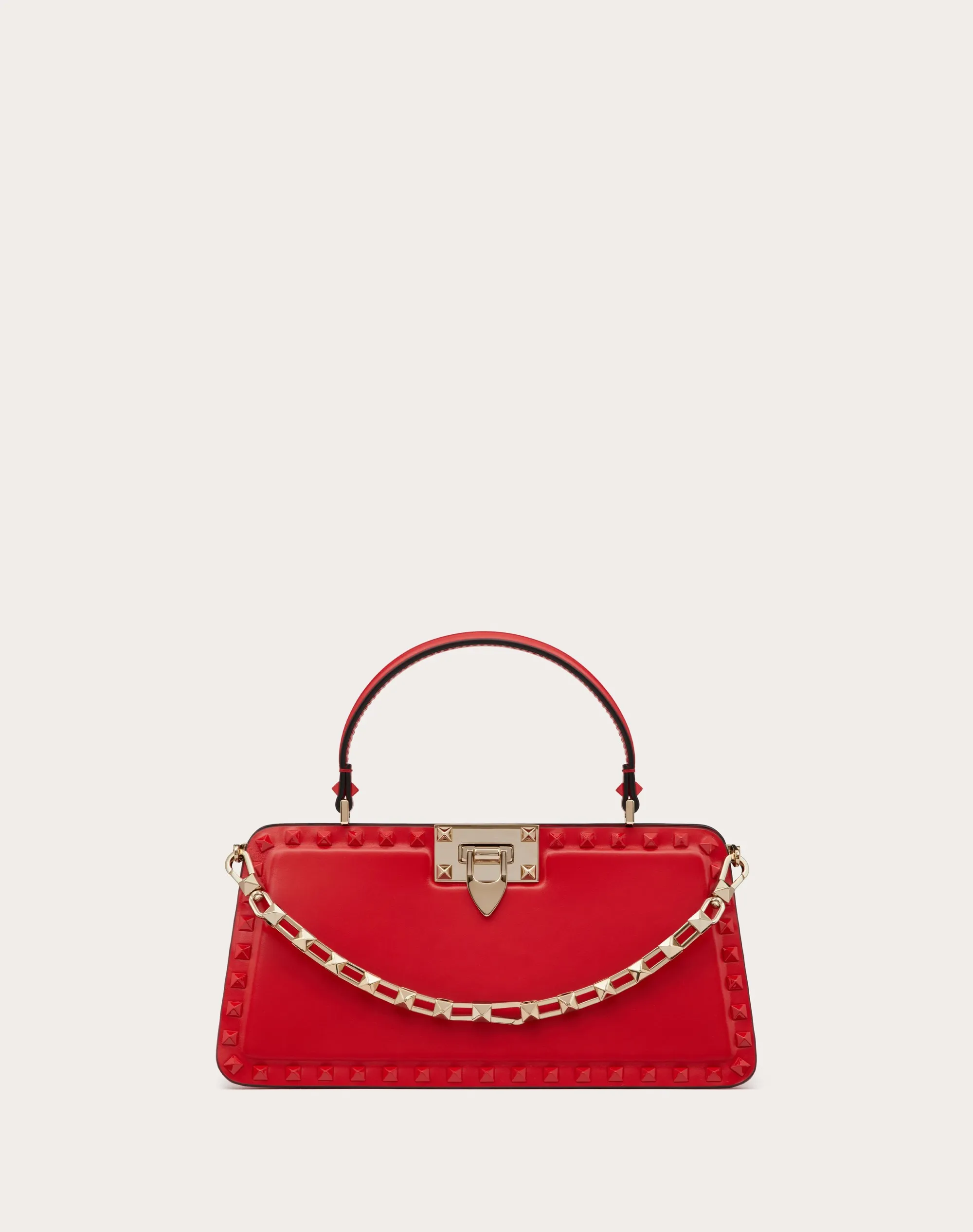 BORSA A MANO ROCKSTUD IN VITELLO