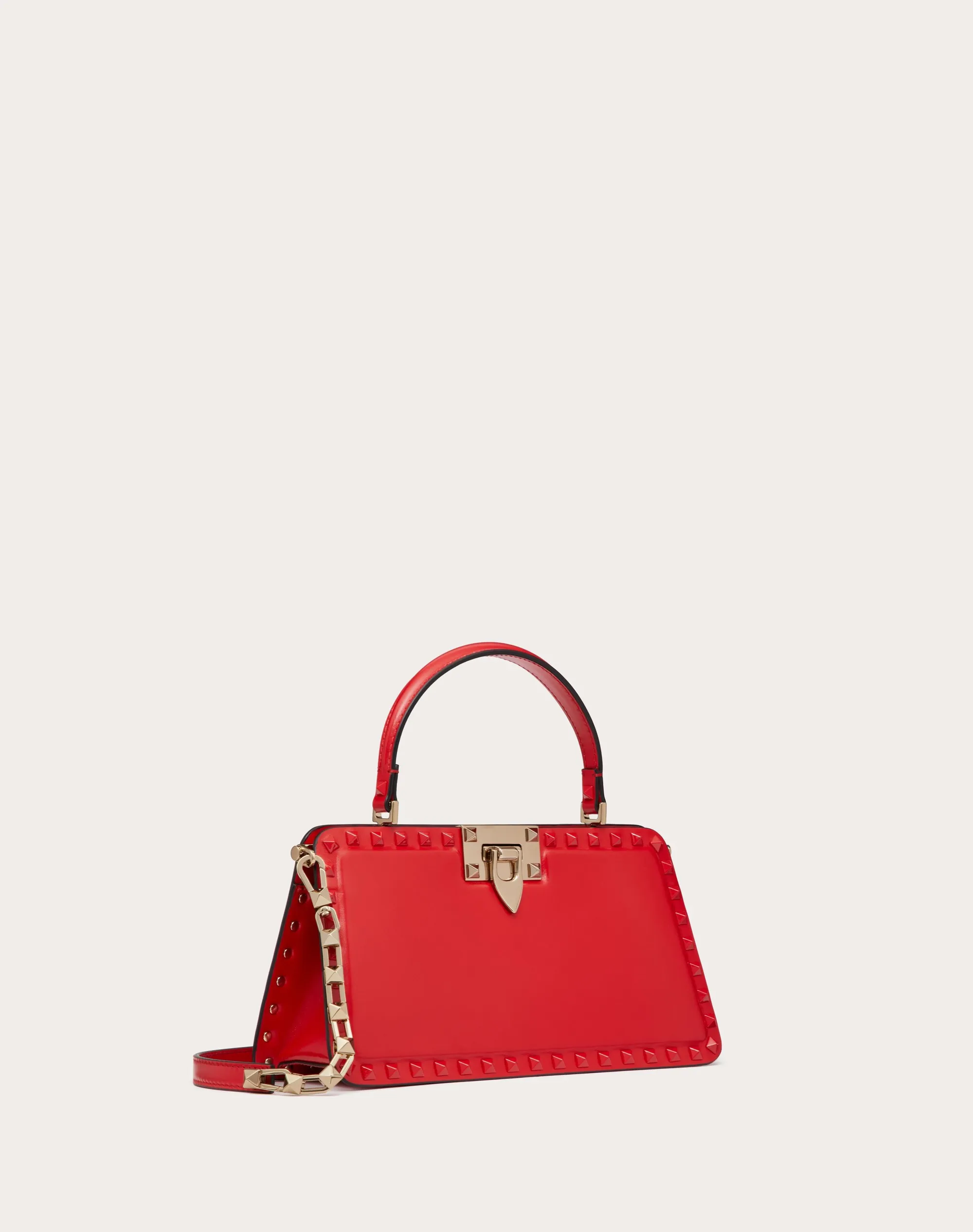 BORSA A MANO ROCKSTUD IN VITELLO