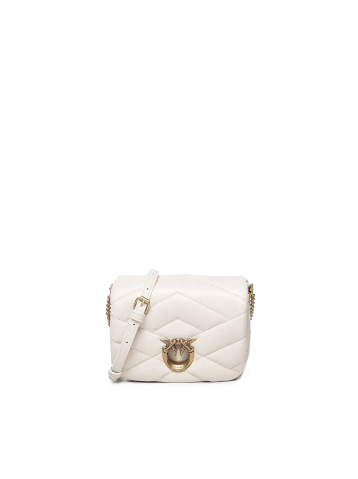BORSA A SPALLA LOVE CLICK TRAPUNTATA