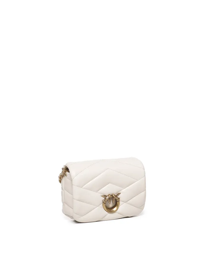 BORSA A SPALLA LOVE CLICK TRAPUNTATA