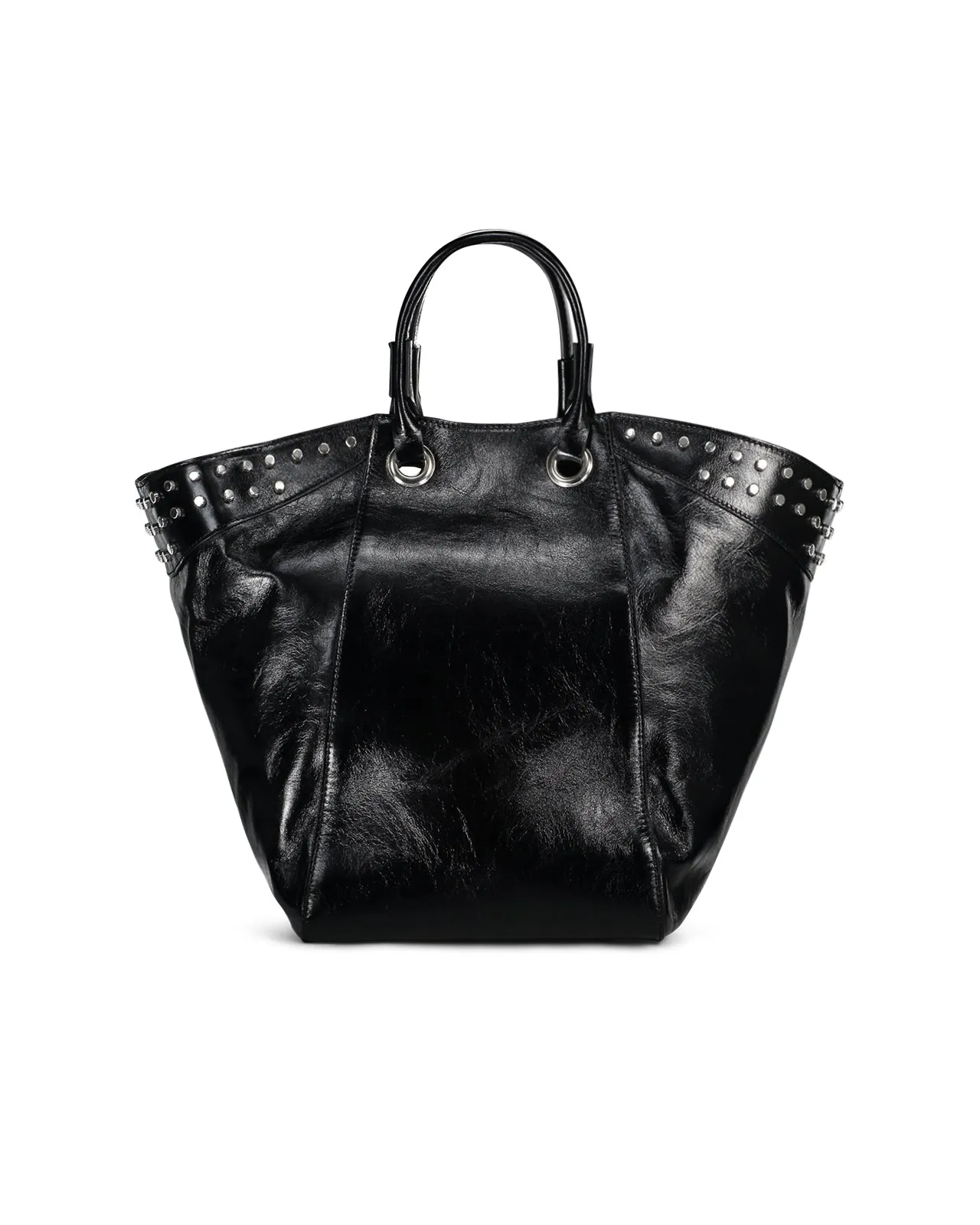Borsa a spalla pelle nera