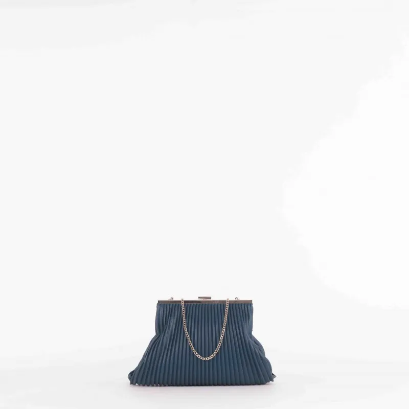 Borsa Clutch Plisse