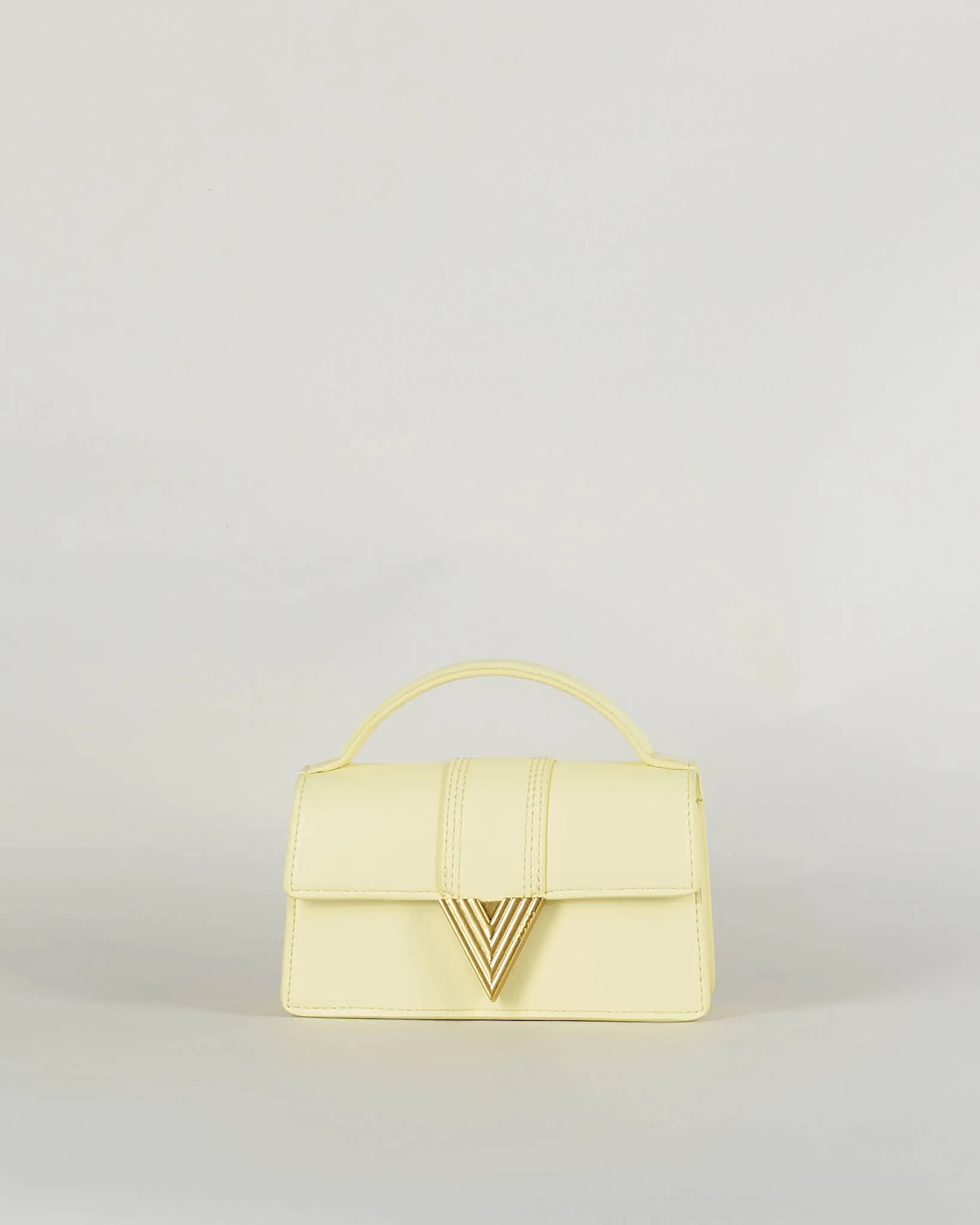 Borsa mini a mano con logo Vicolo