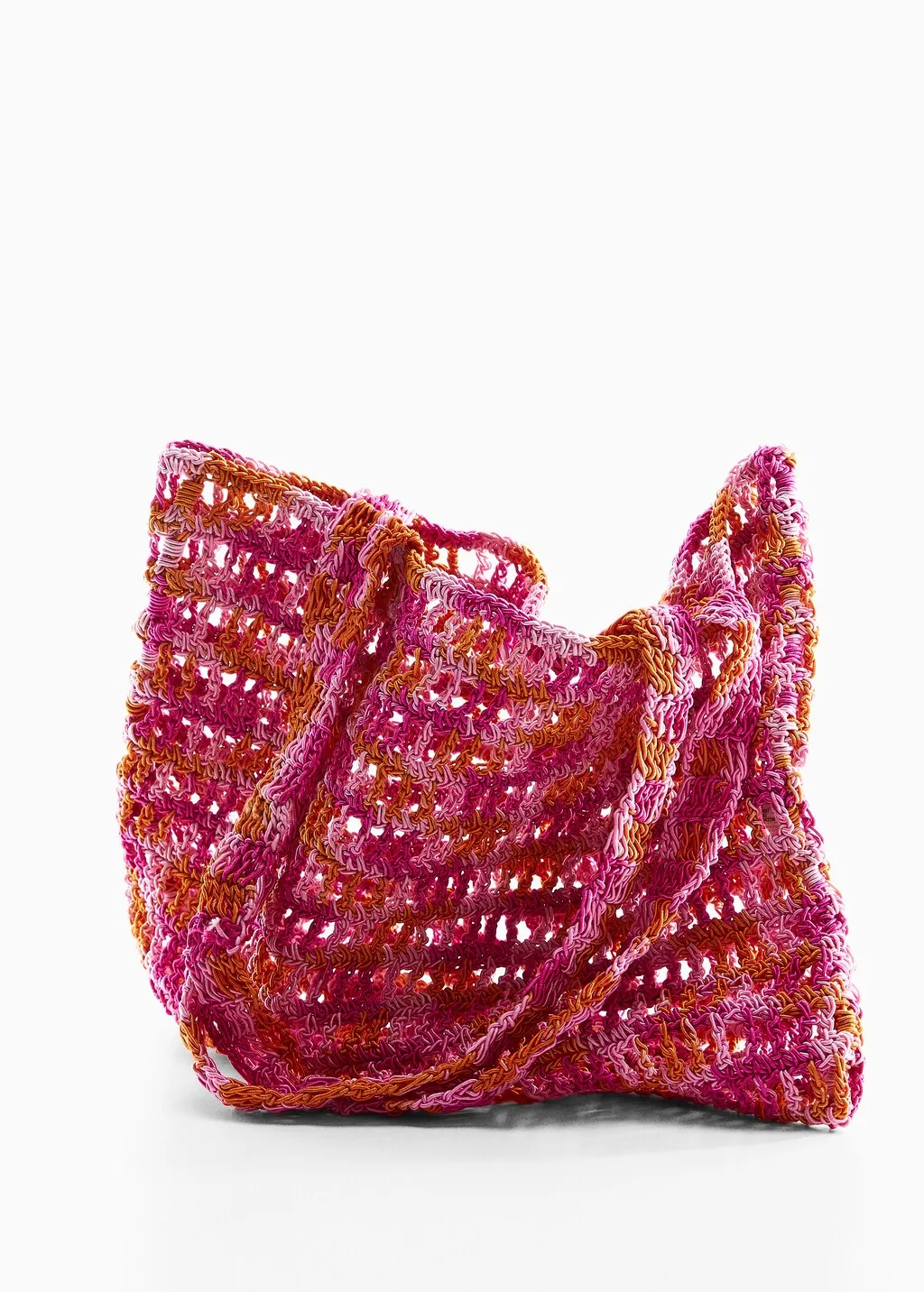 Borsa rete intrecciata