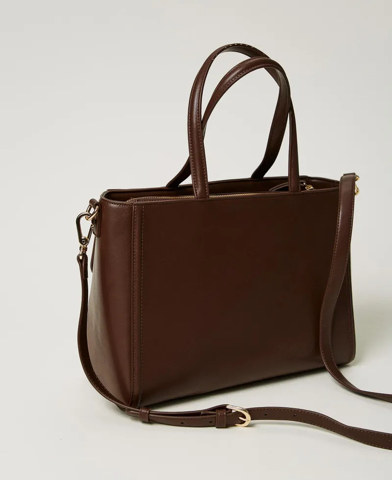 Borsa shopper ‘Brera’ con apertura Oval T