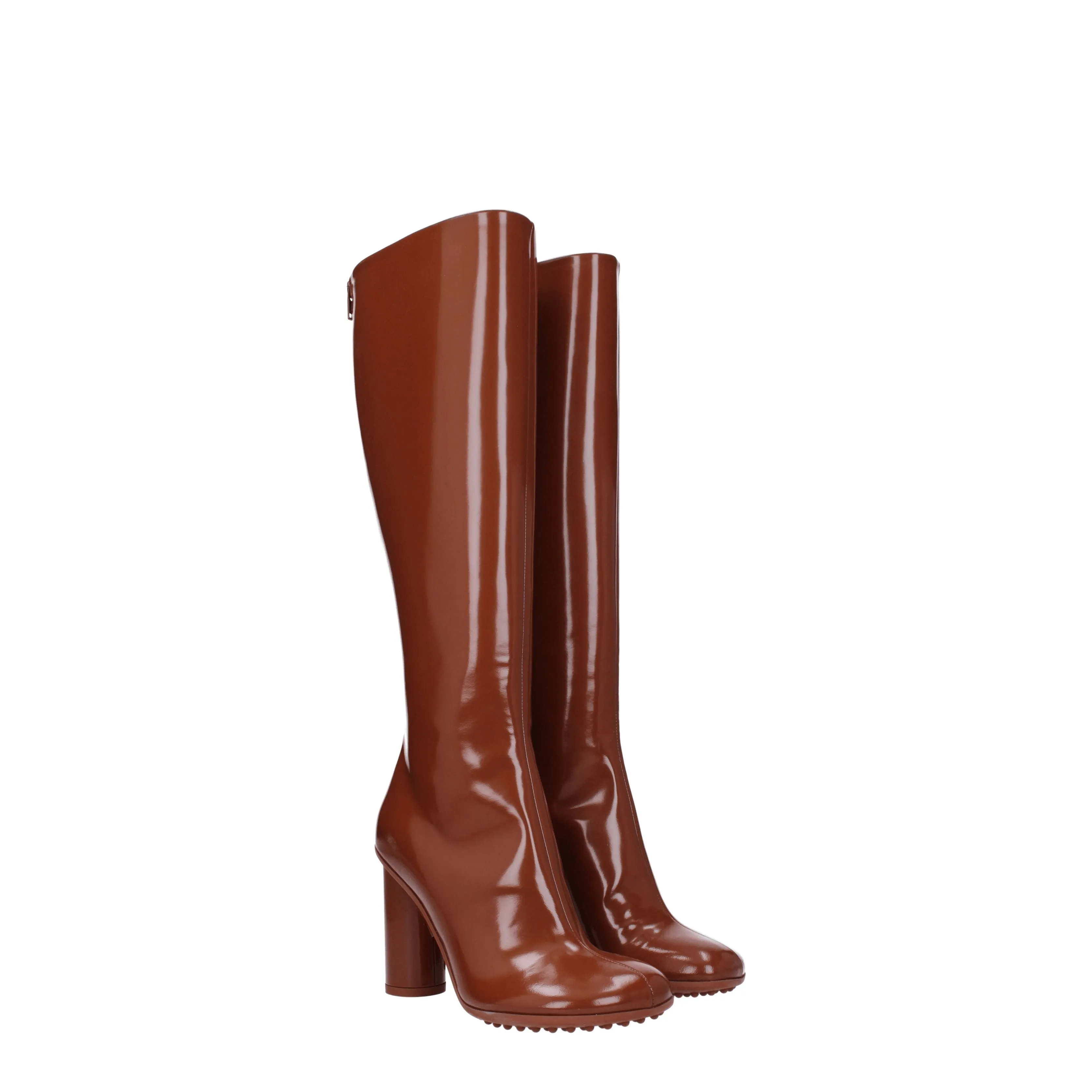 Bottega Veneta Stivali Atomic Donna Pelle Marrone