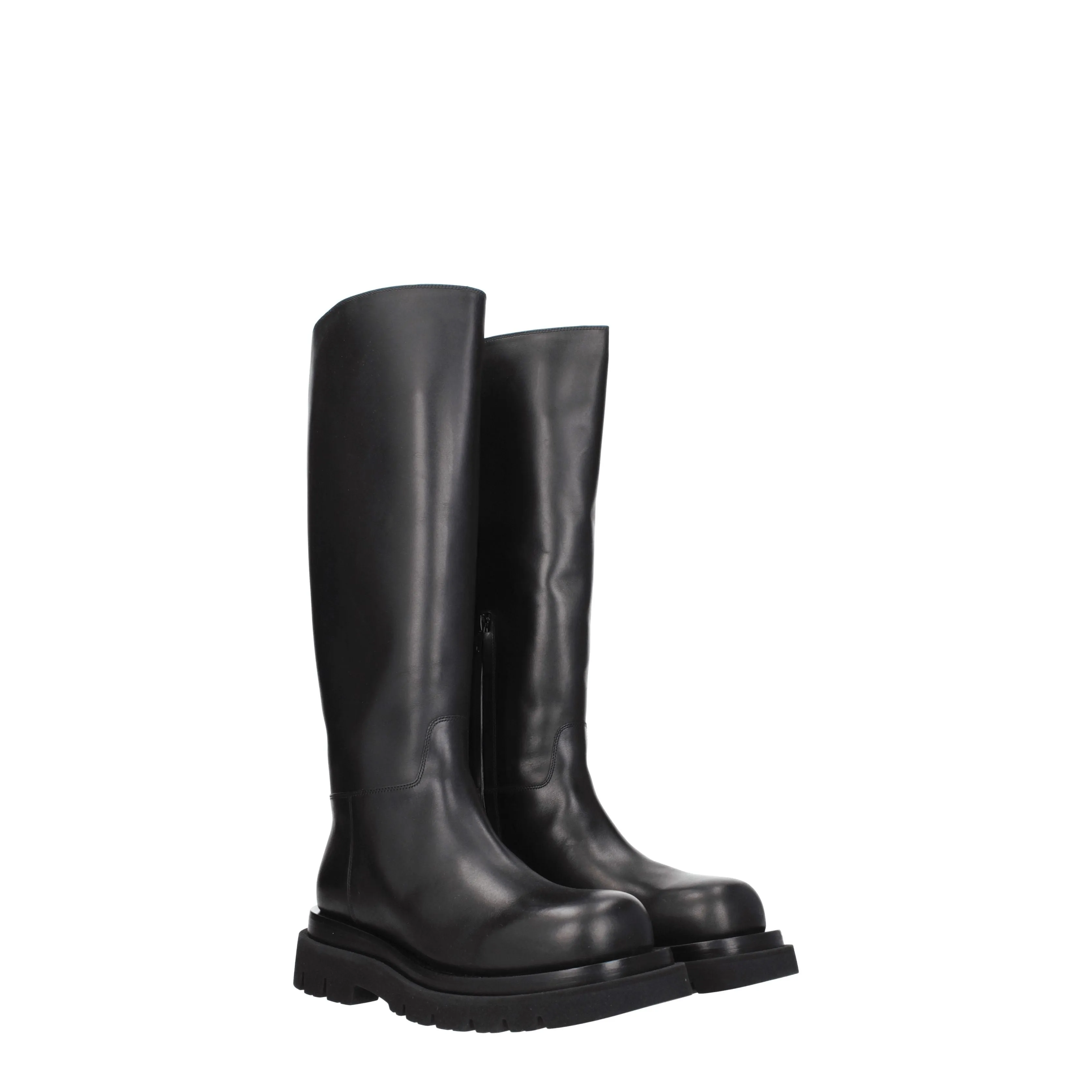 Bottega Veneta Stivali Donna Pelle Nero