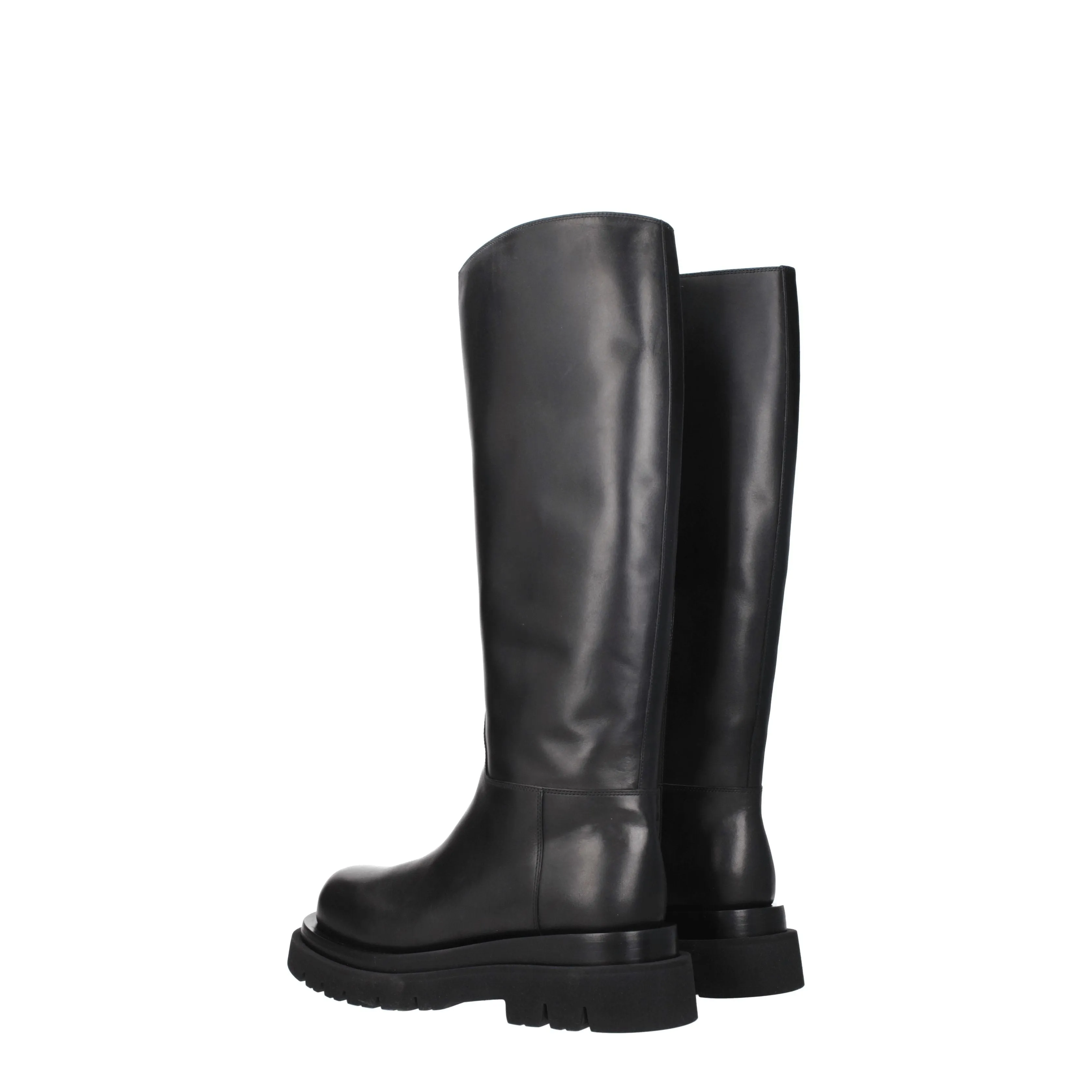 Bottega Veneta Stivali Donna Pelle Nero