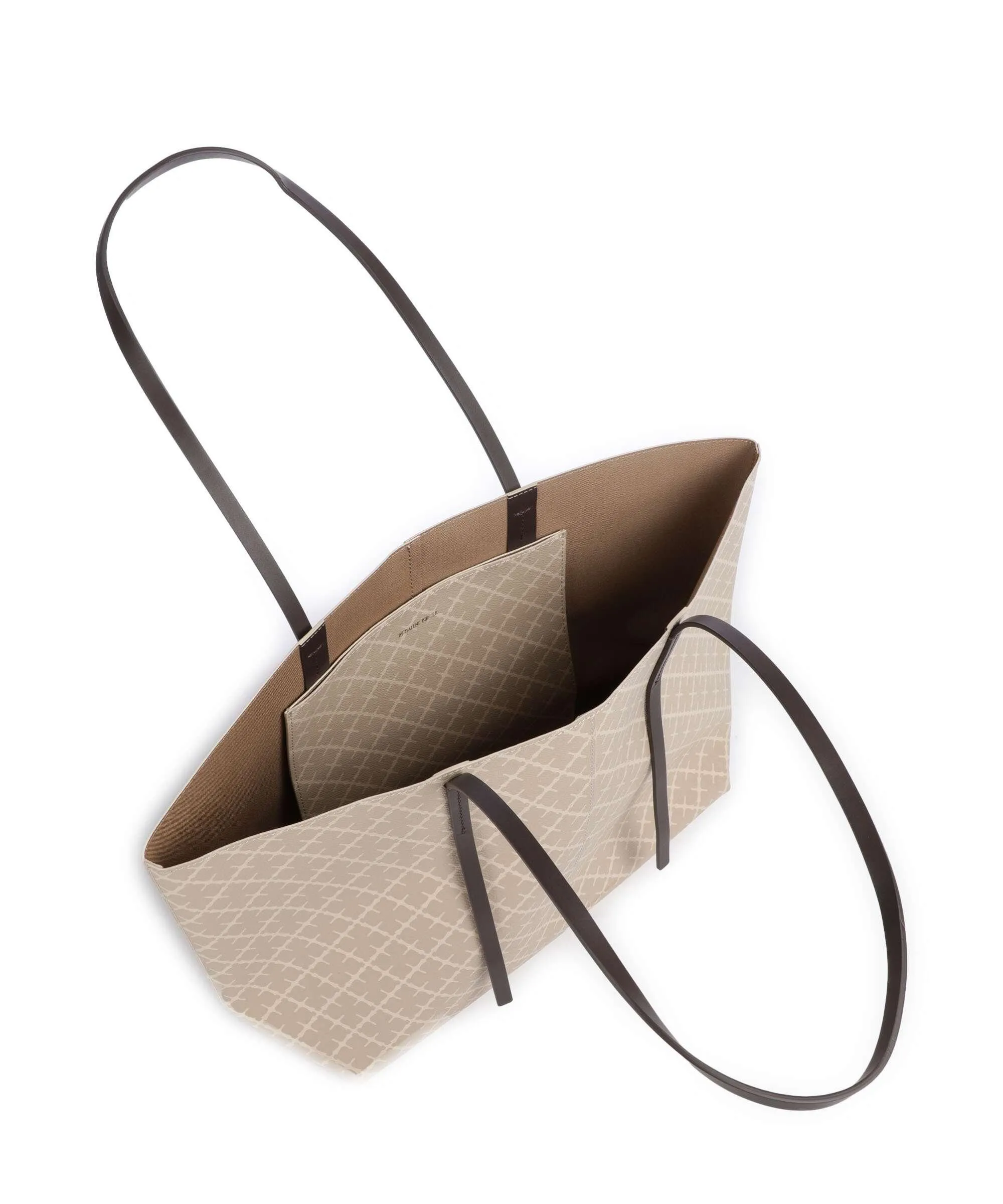  by Malene Birger Abigail Borsa shopper plastica beige  