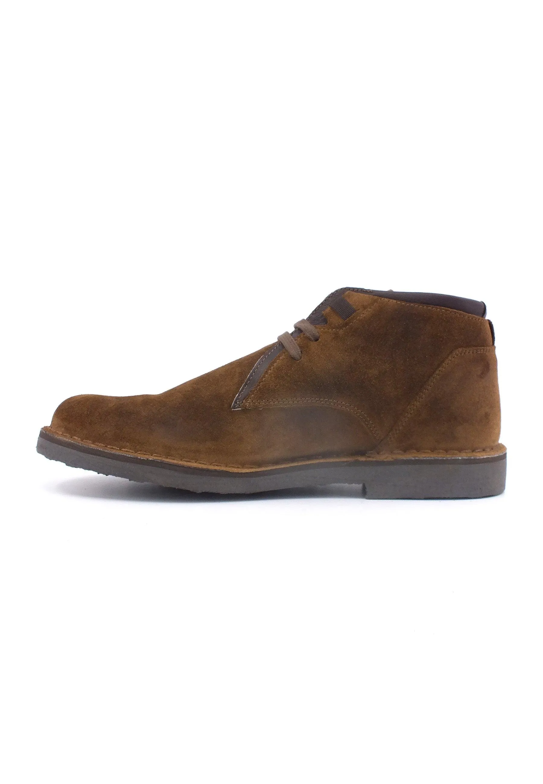 CAFENOIR Stivaletto Polacchino Uomo Cuoio Marrone TE6001