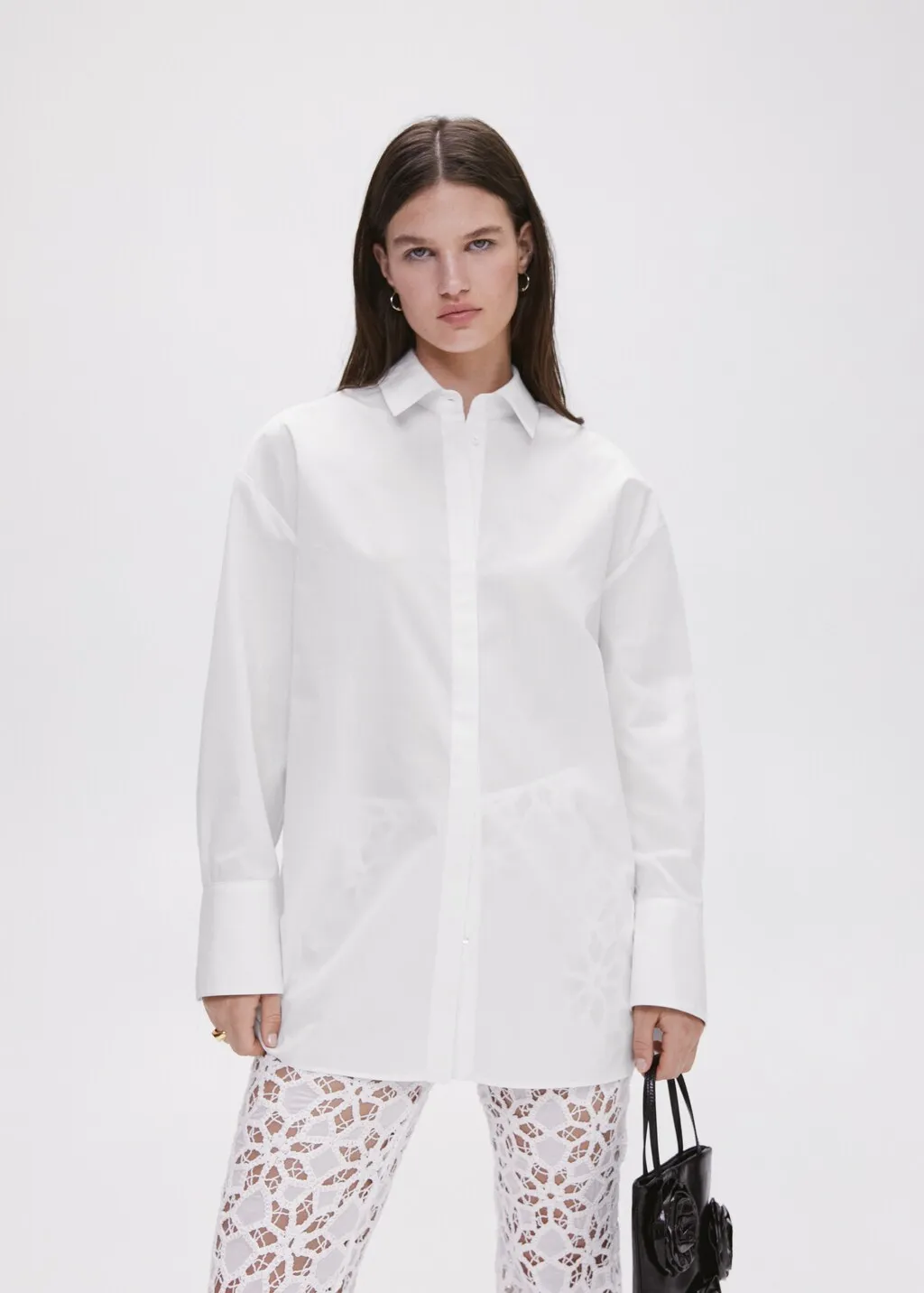 Camicia cotone oversize