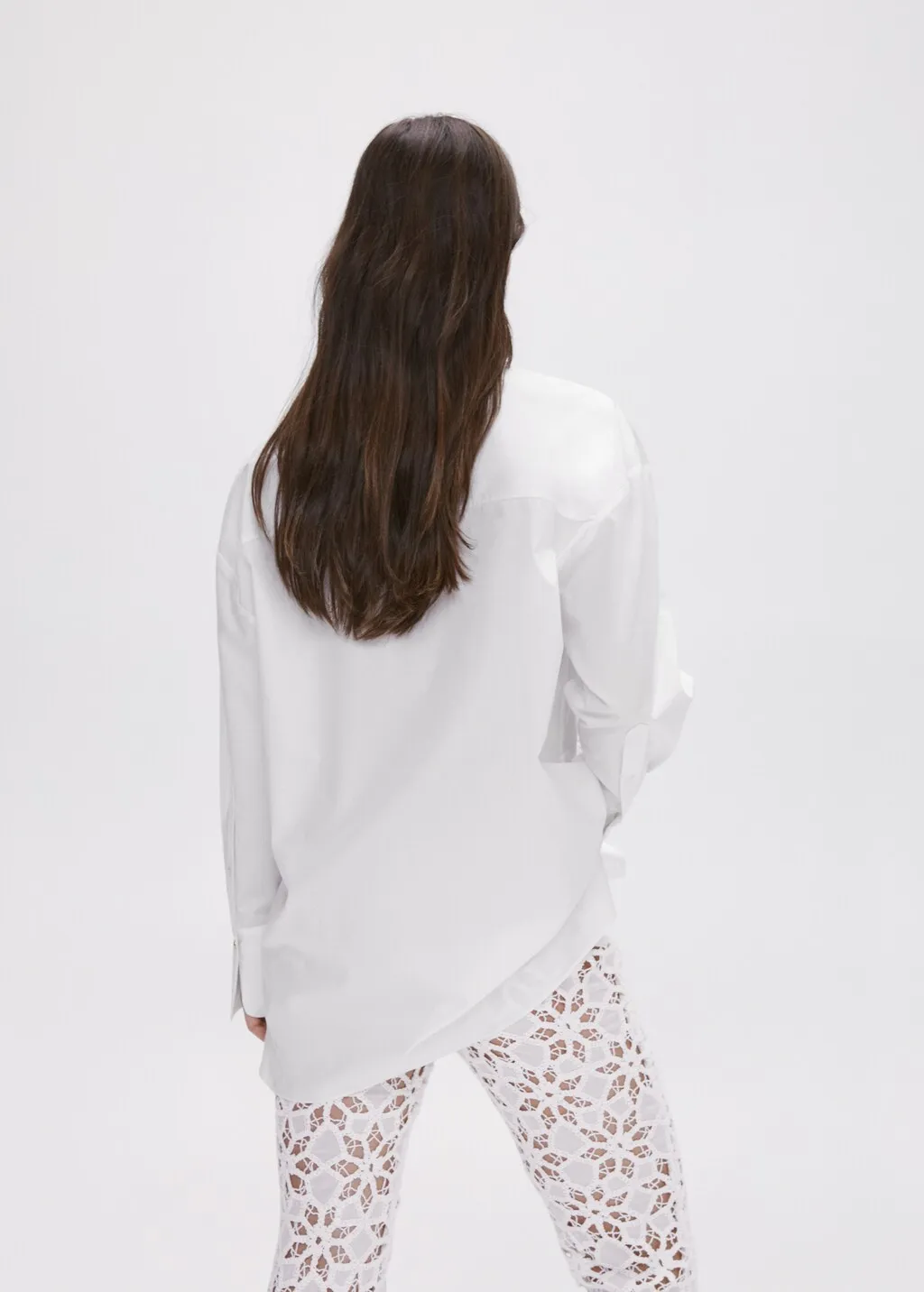 Camicia cotone oversize