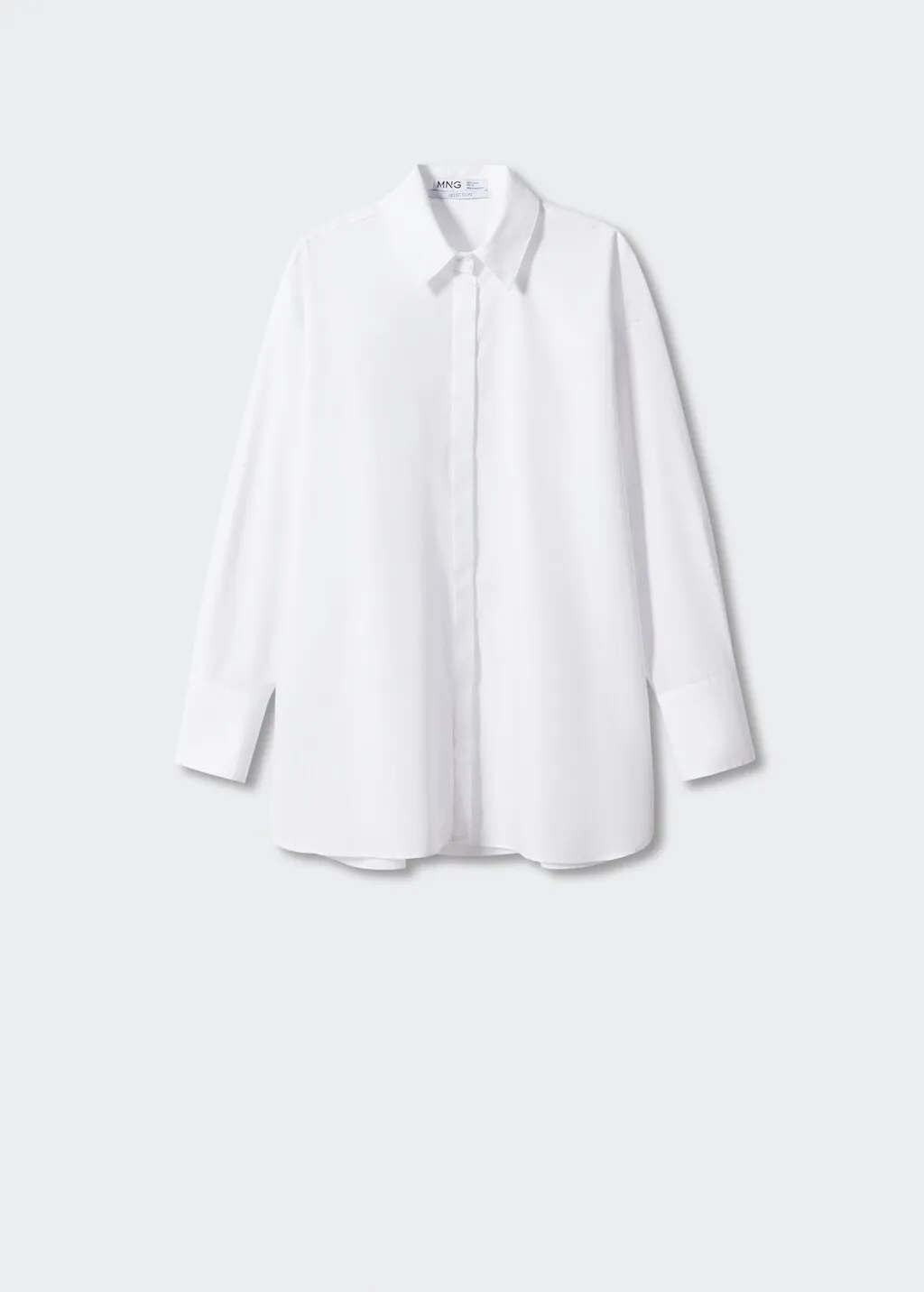Camicia cotone oversize