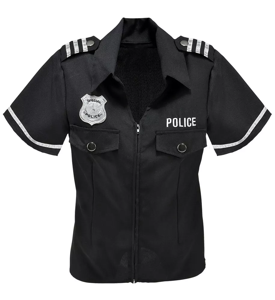 Camicia da donna Police nera