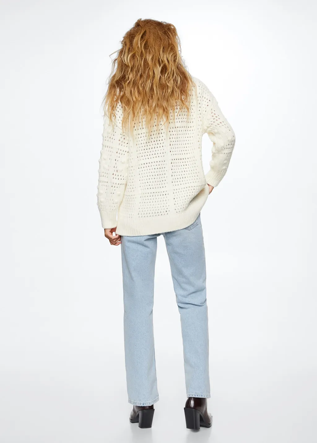 Cardigan bottoni oversize